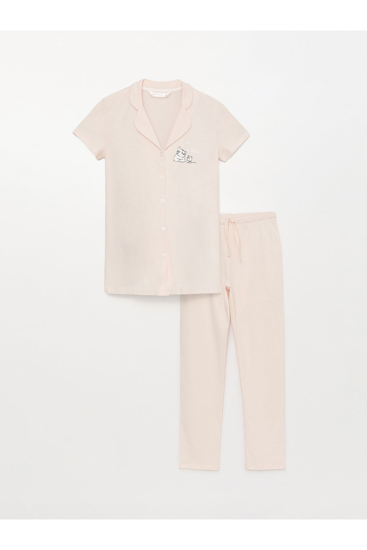 LC Waikiki Pyjama Rosa Print