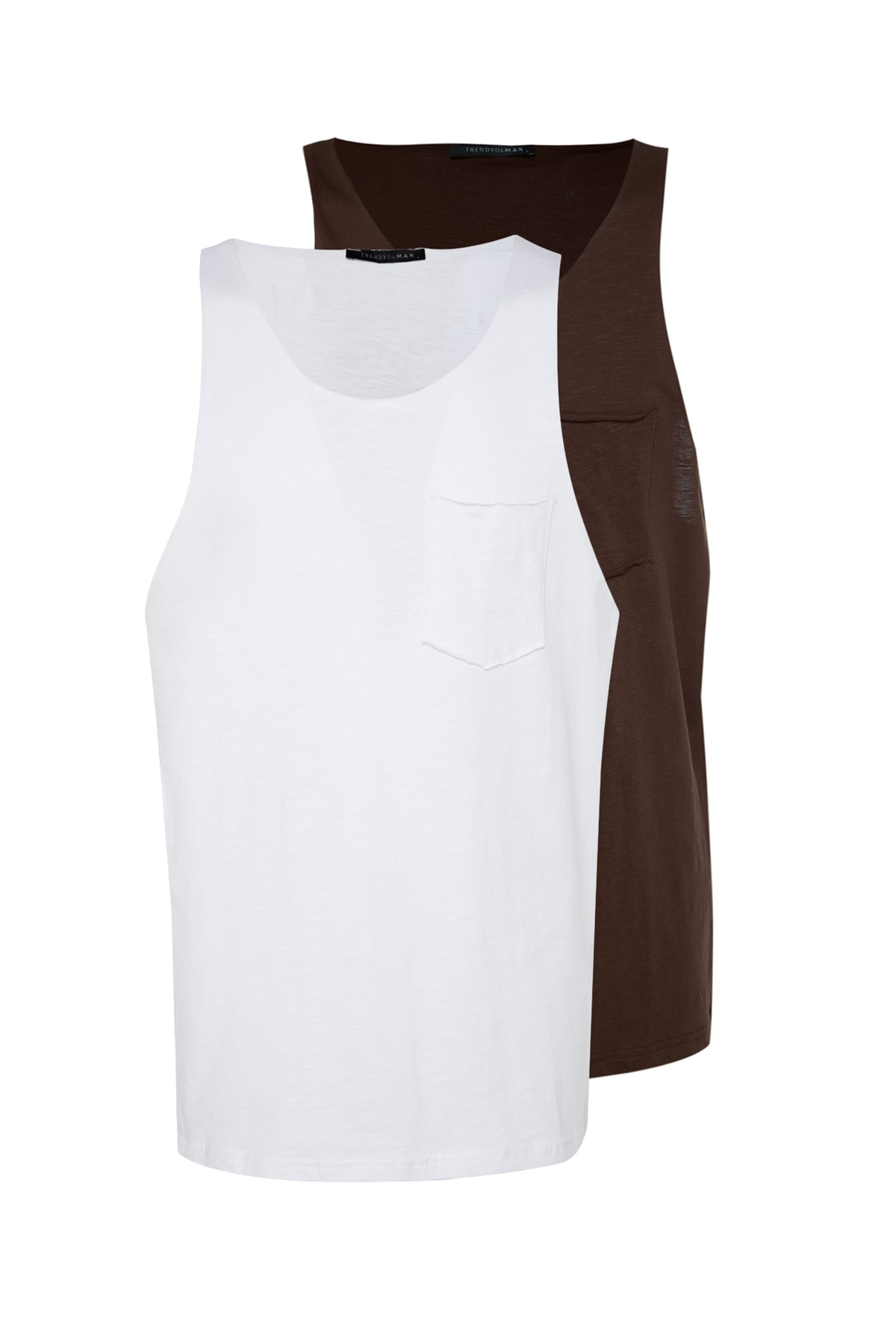 Trendyol Collection Unterhemd Weiß Regular Fit