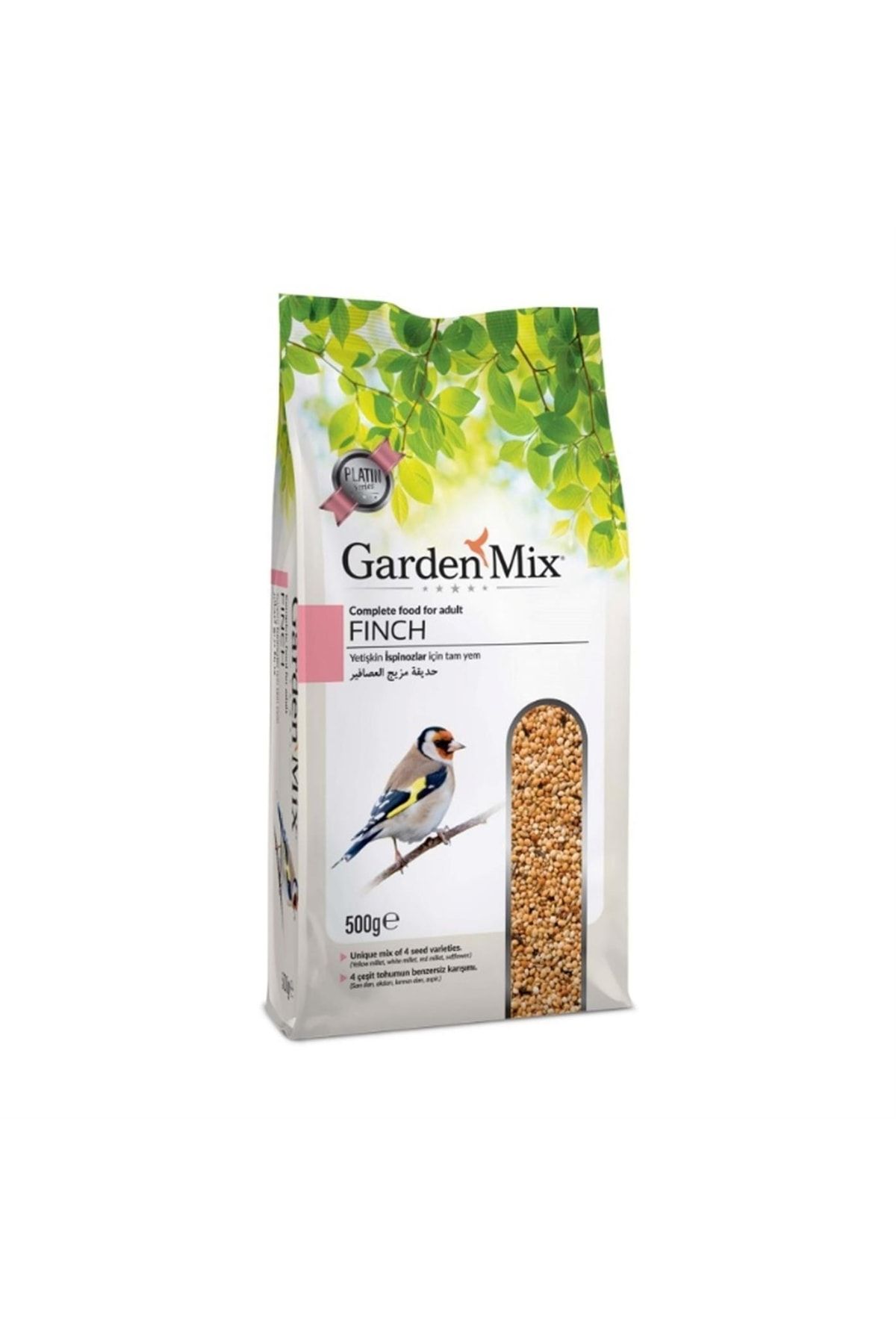 Garden Mix Platin Finch Yemi 500 G