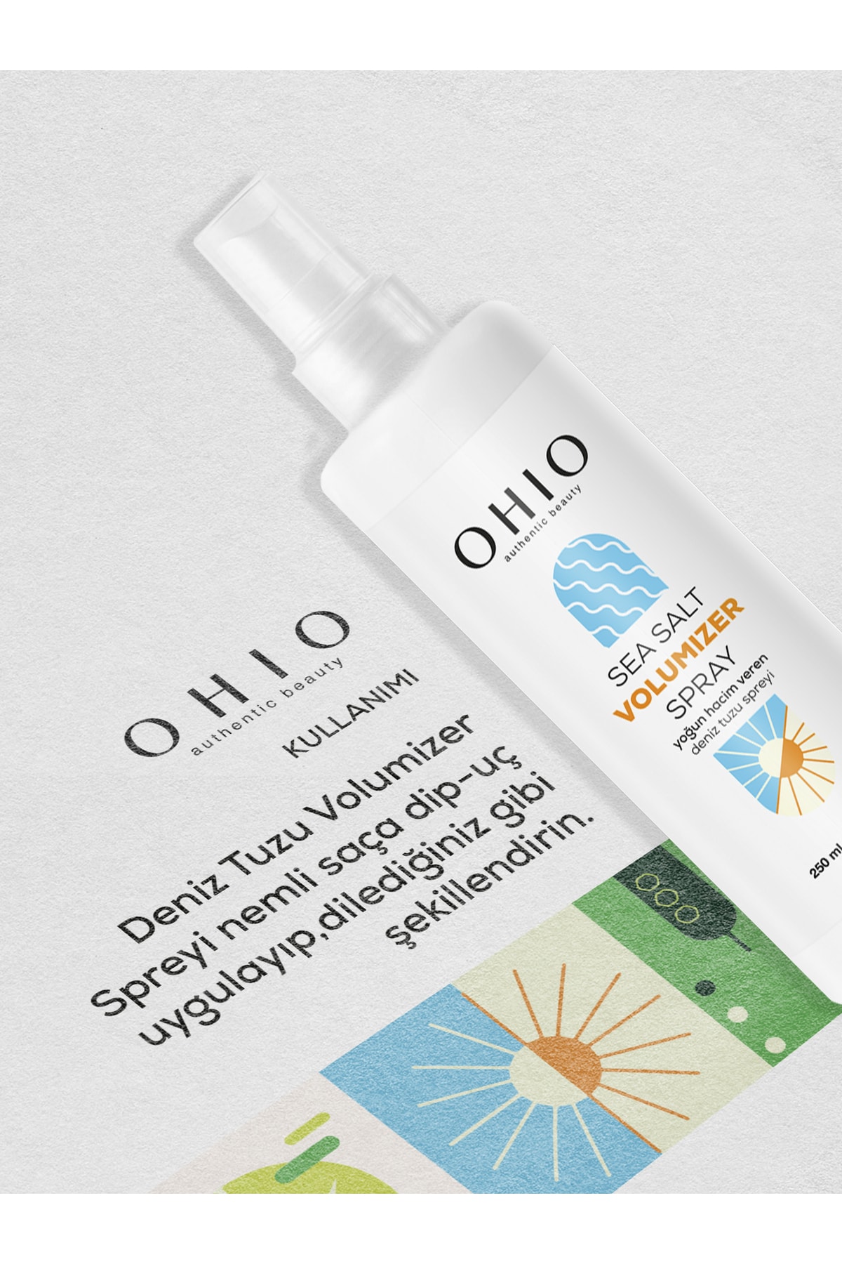 Sea Solt Volumızer Hacim Veren Deniz Tuzu Sprey 250ml — OHIO105 — تصویر 4 از 4