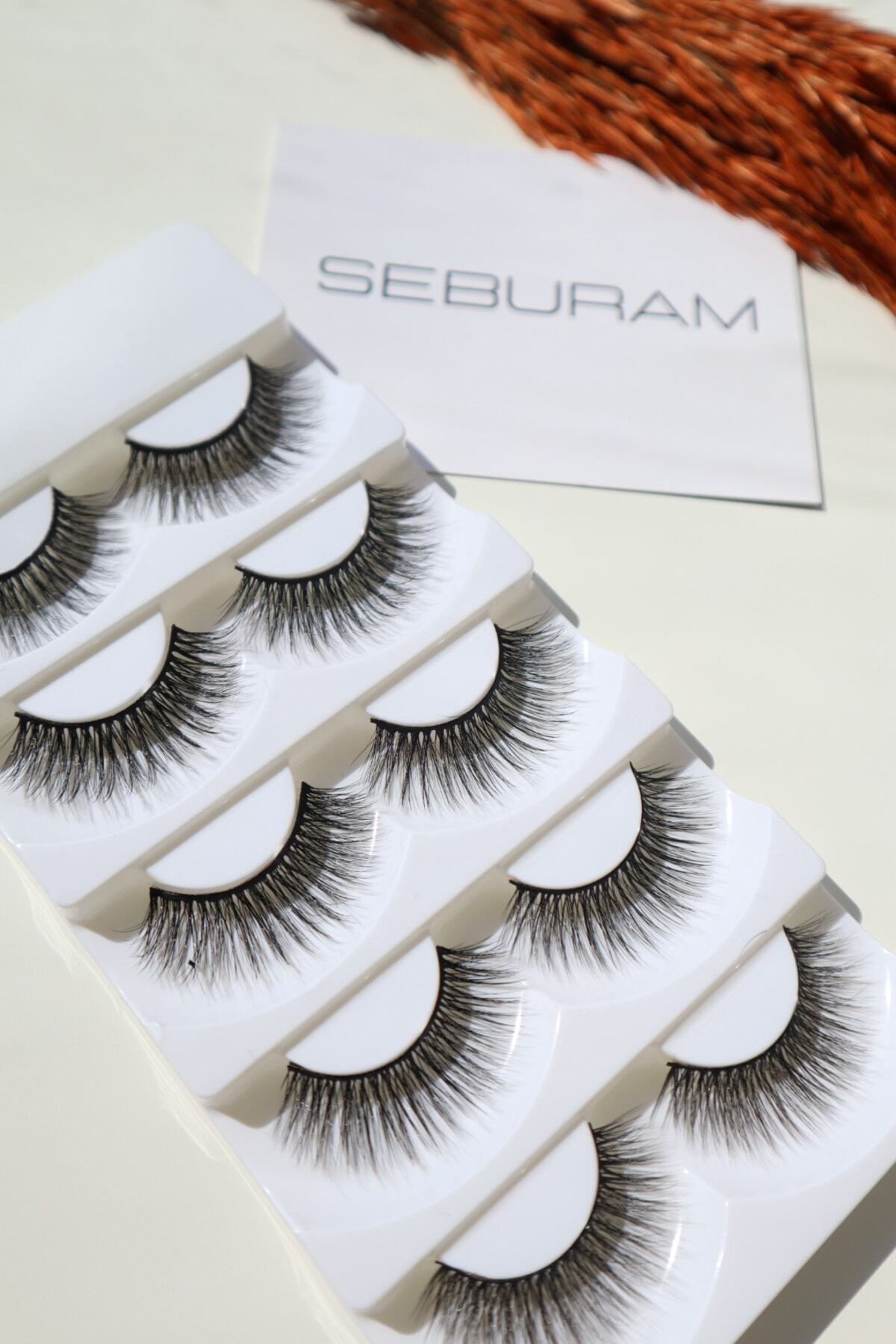 مژه مصنوعی   SEBURAM | SBRM000C1.1 اورجینال - تصویر 4