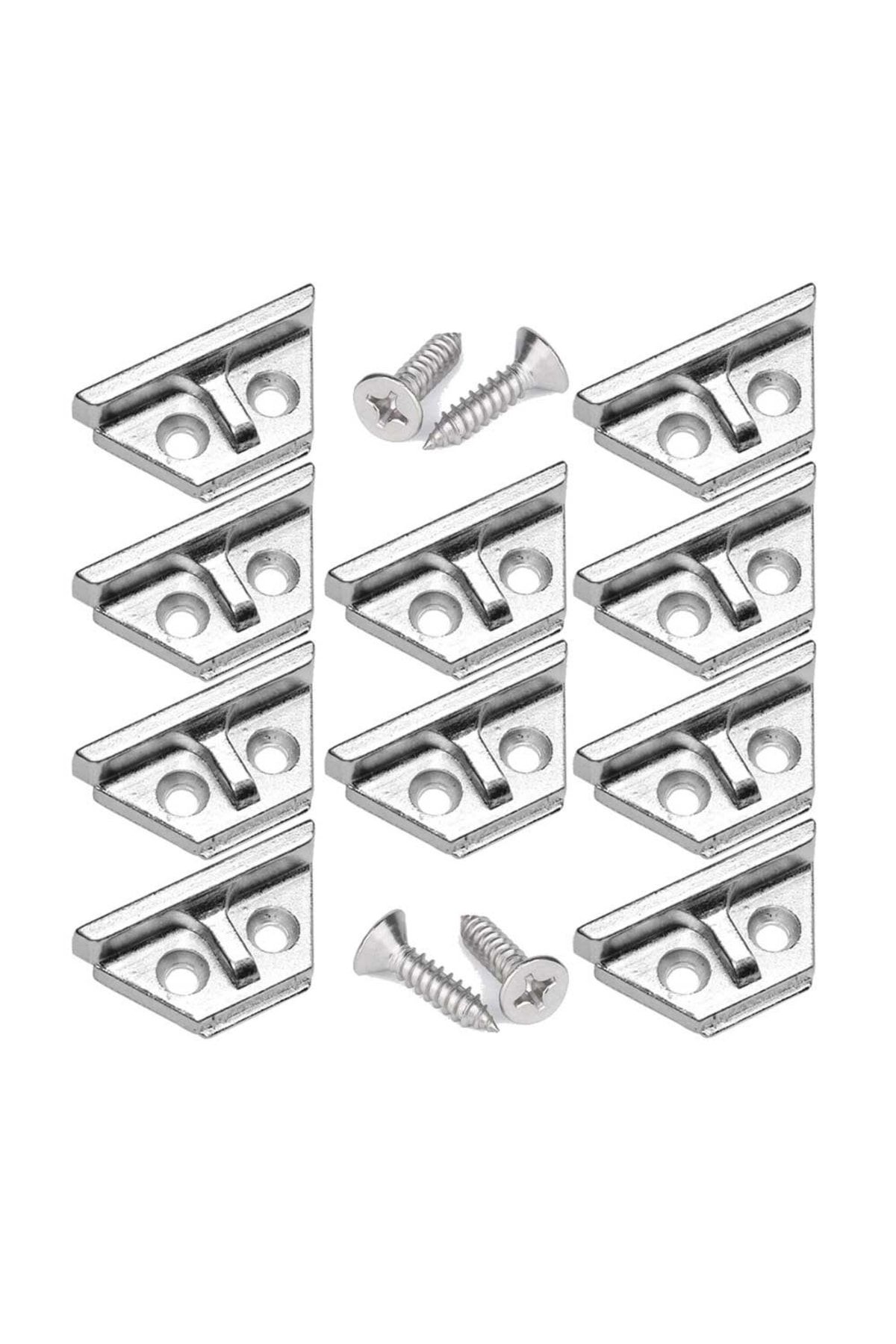 OKÇUKARDEŞLERYAPIMARKET-Pimapen Window Spaghetti Triangle Model 10 Pieces + Screw 2