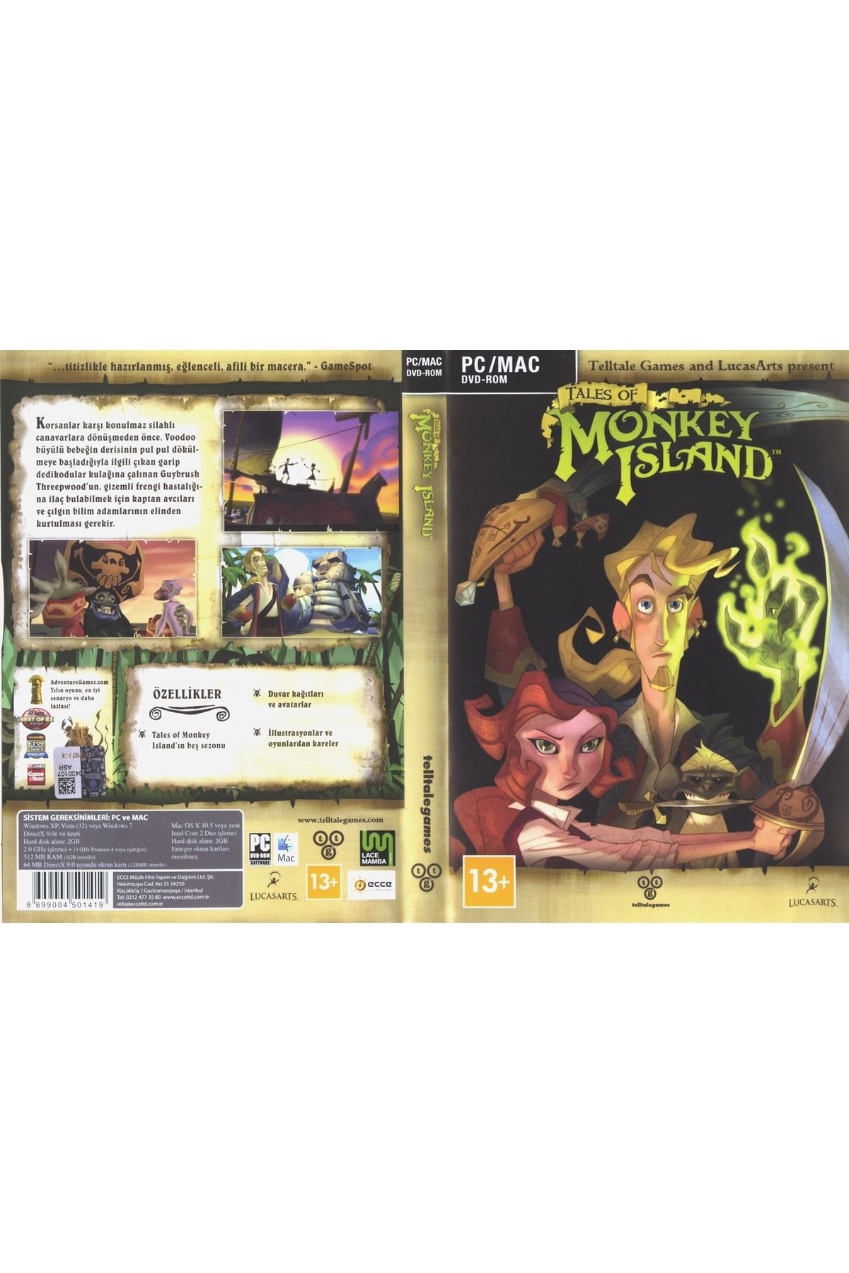 Ecce Müzik The Tales Of Monkey Island Pc Oyun