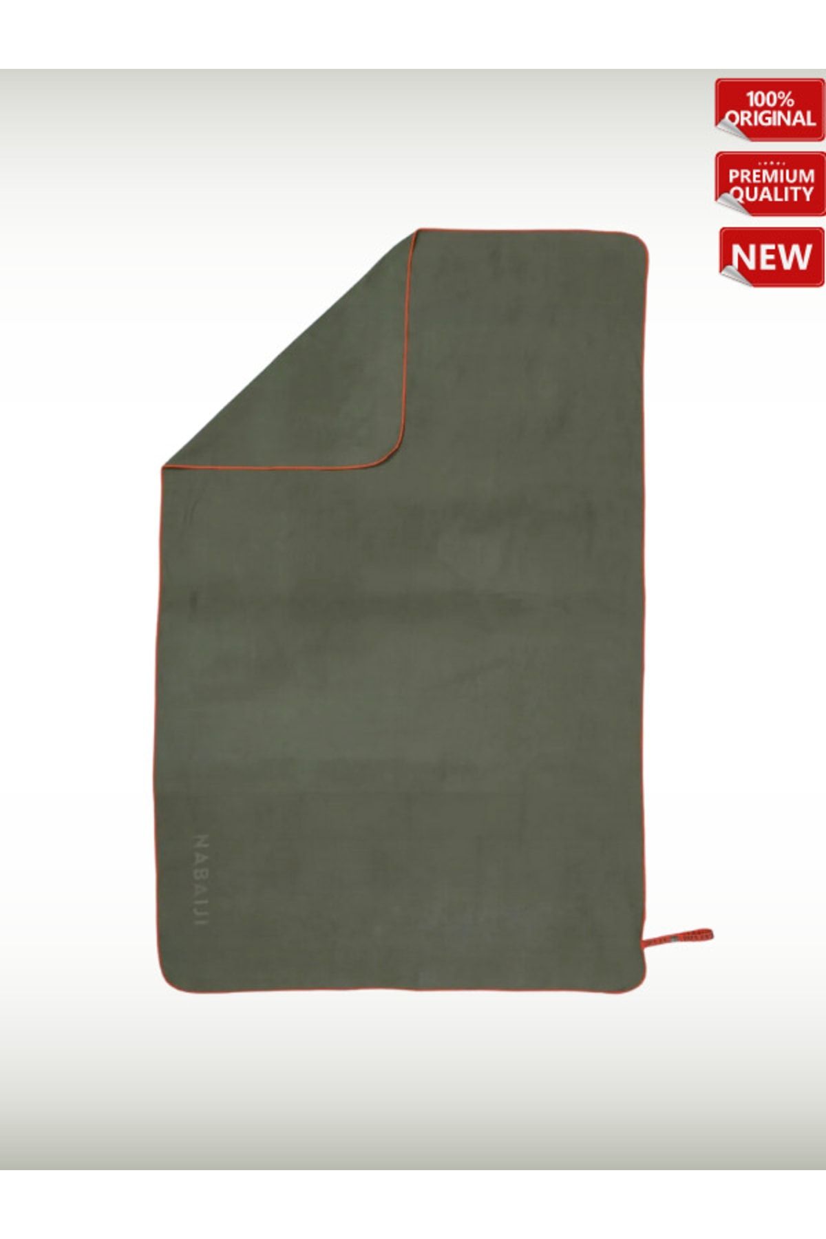 OverPazar Prosop Din Microfibră Gmb Nabaiji - Xl - Kaki - 110 X 175 Cm Unisex - L/XL
