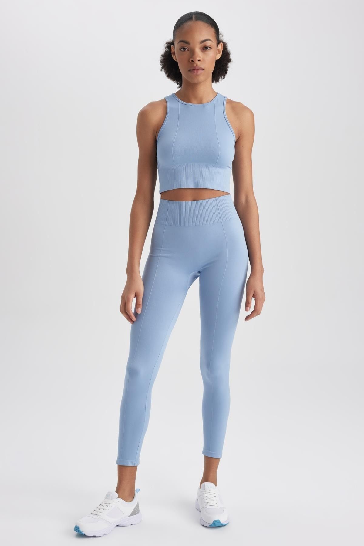 DeFacto Unterhemd Blau Regular Fit