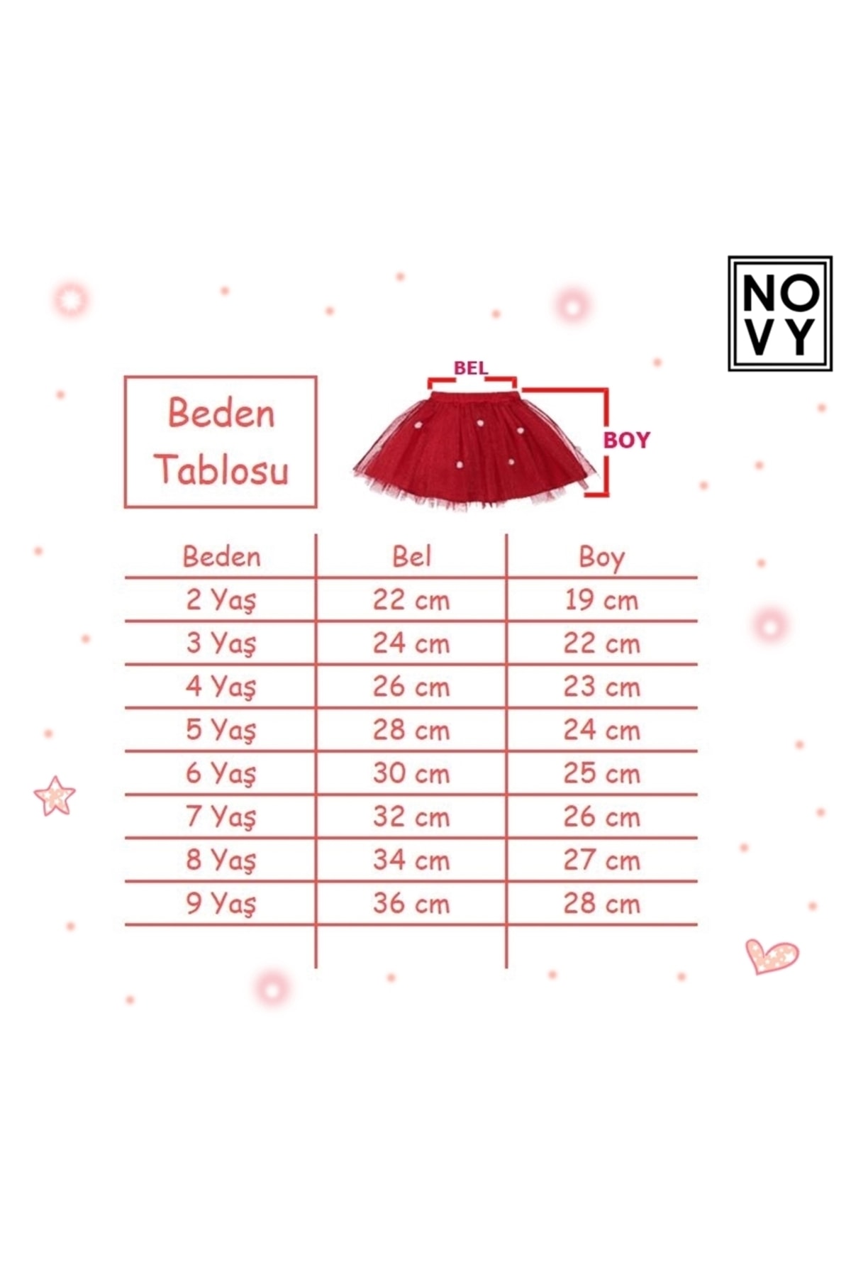 Novy Baby 23 Nisan Bayram Doğum Günü Özel Gün Kız Çocuk Bebek Tütü Etek - 2-9 Yaş - Ekru fotoğrafı 4 (önizleme)