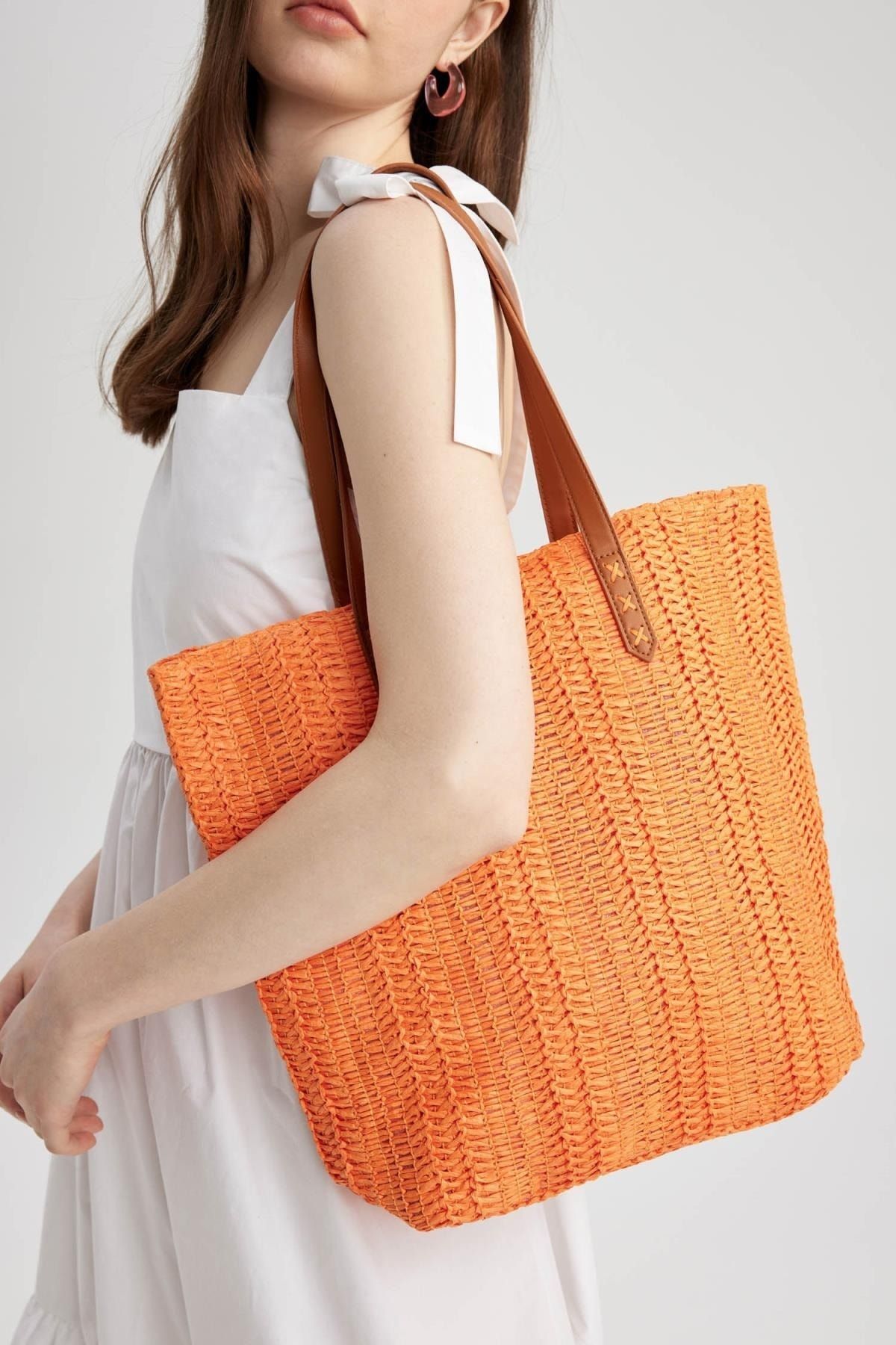 Mango straw crossbody bag outlet