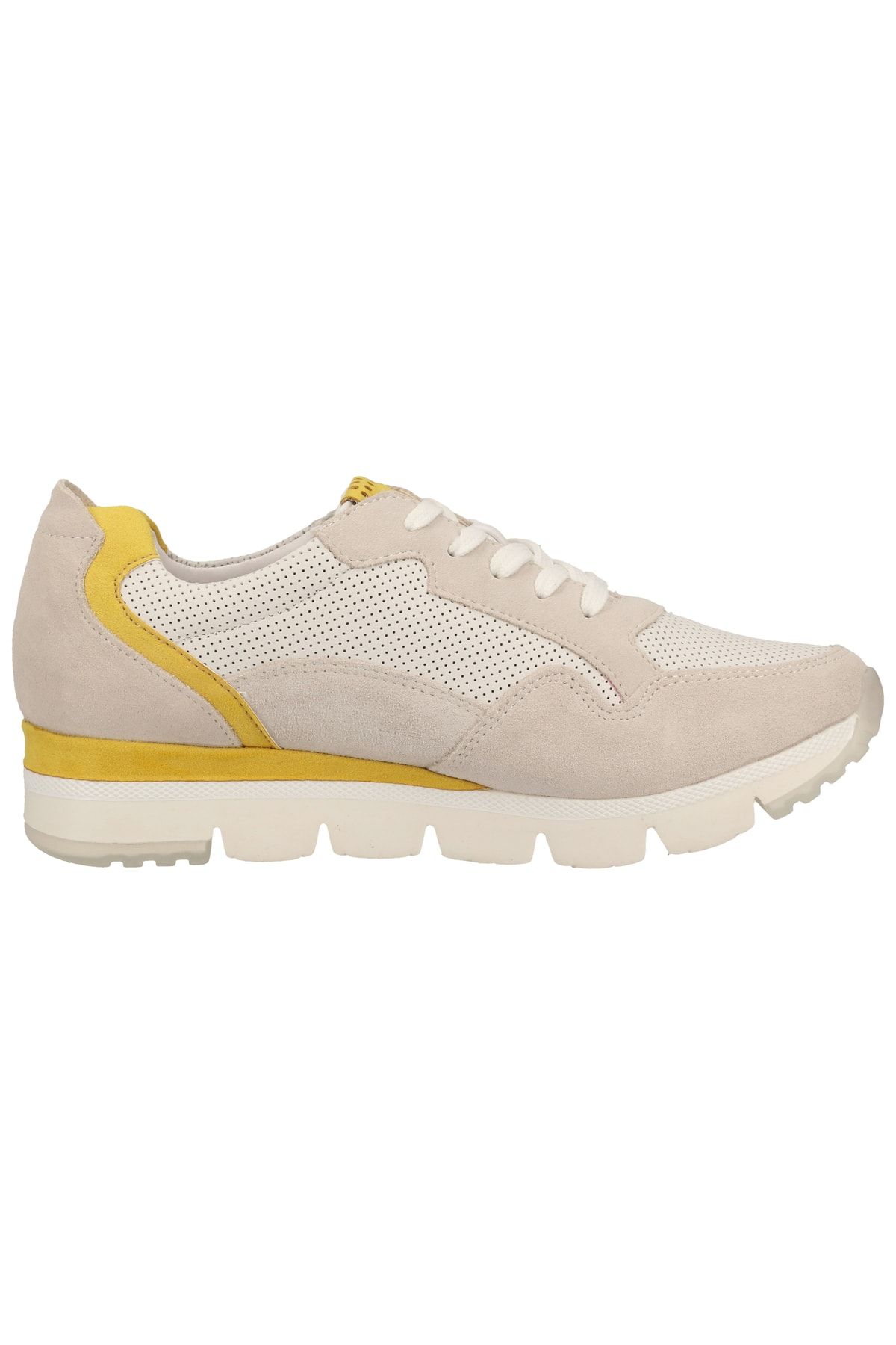 Marco Tozzi Sneaker Beige Flacher Absatz Fast ausverkauft FN8794