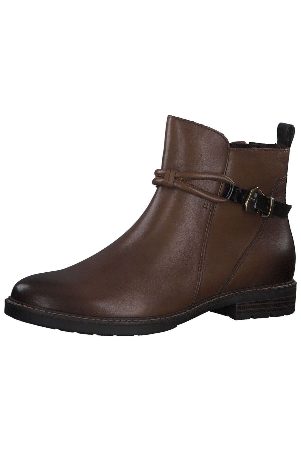 Marco Tozzi Stiefelette Braun Blockabsatz Fast ausverkauft