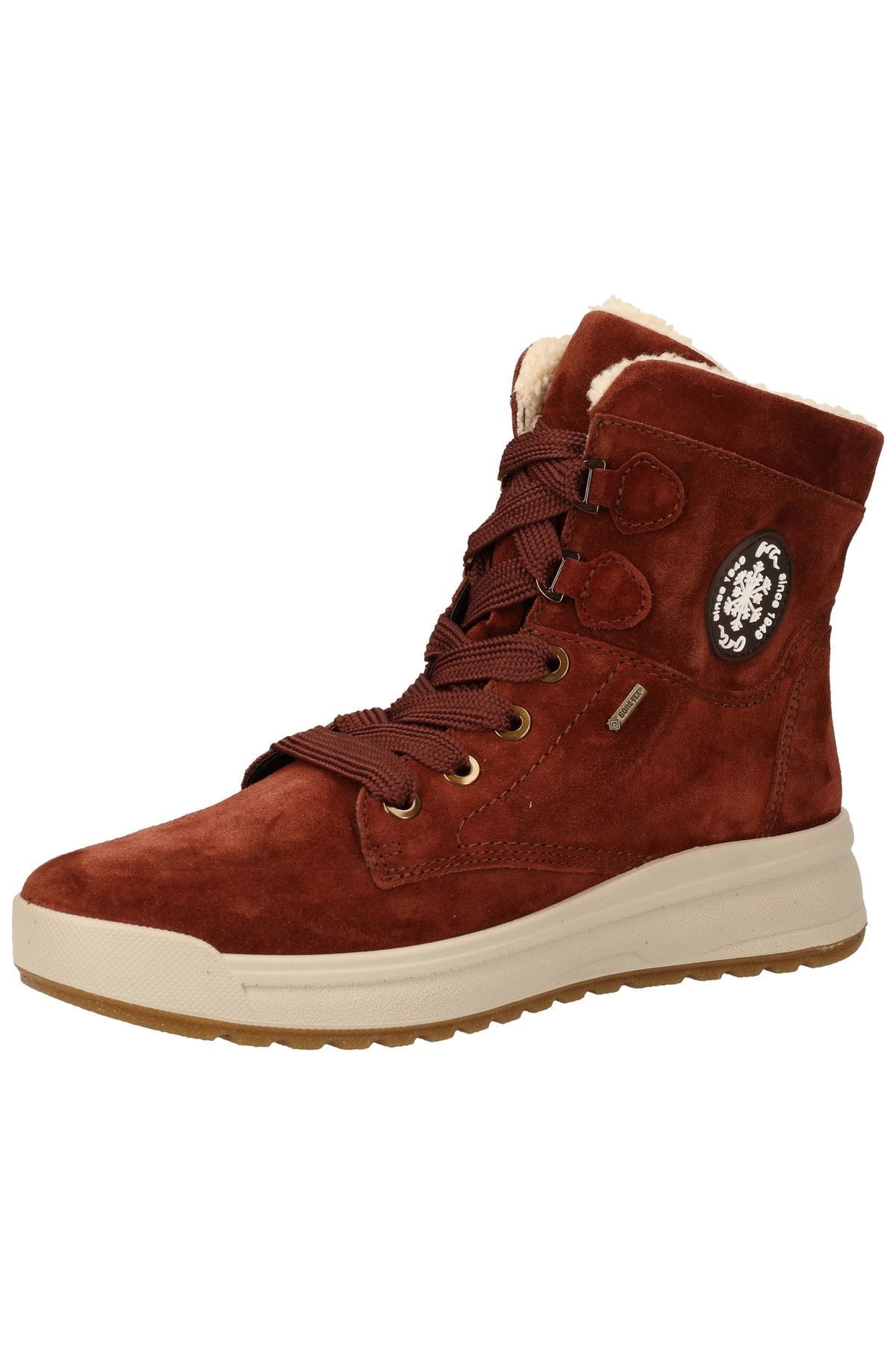 ARA Stiefelette Braun Flacher Absatz Fast ausverkauft