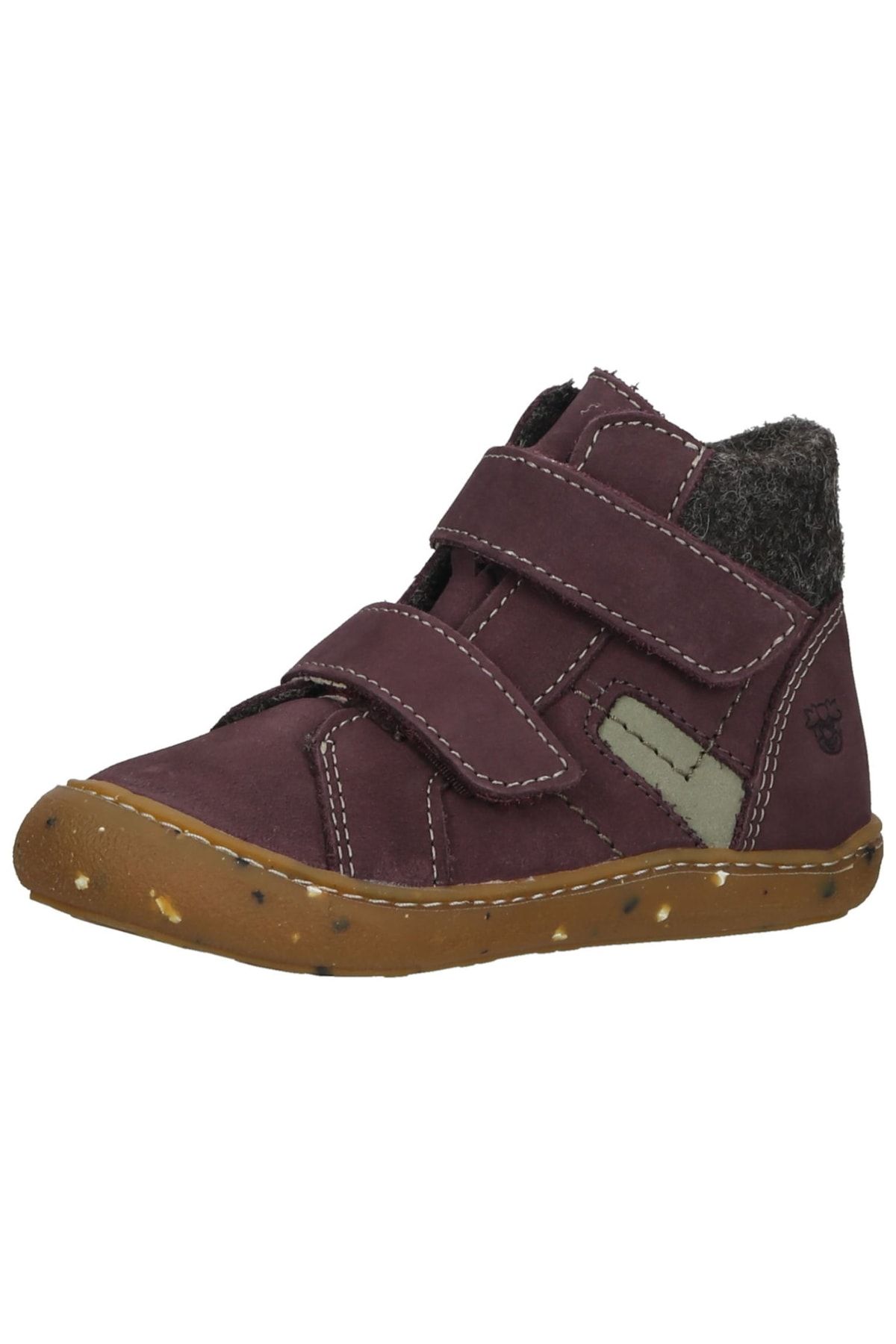 pepino Stiefelette Bordeaux Flacher Absatz