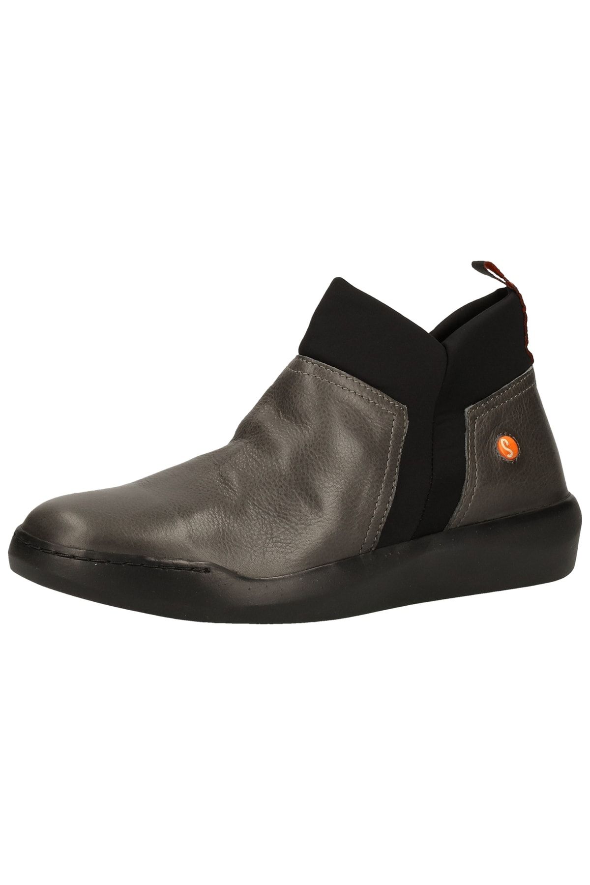 Softinos Stiefelette Grau Flacher Absatz Fast ausverkauft