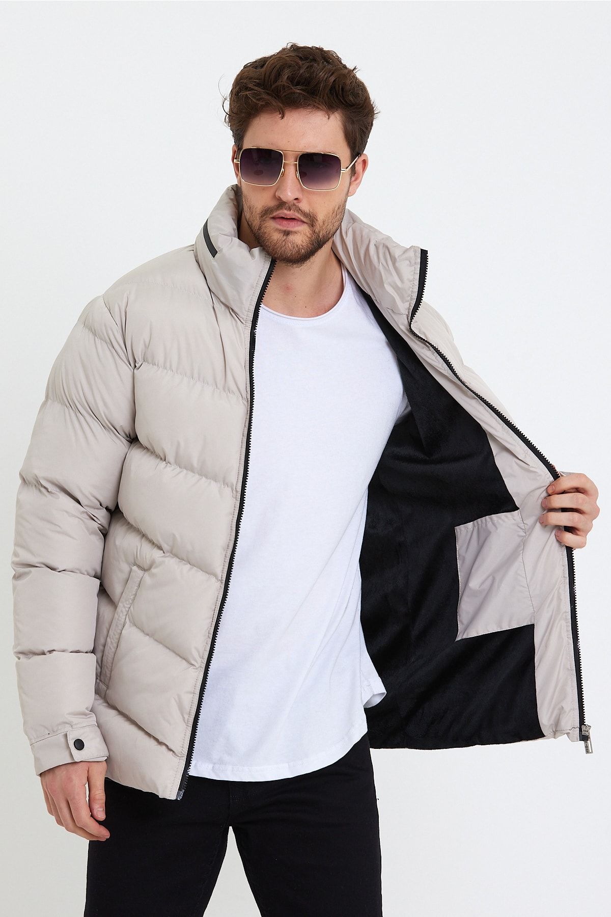 Benjamin reflective puffer jacket online