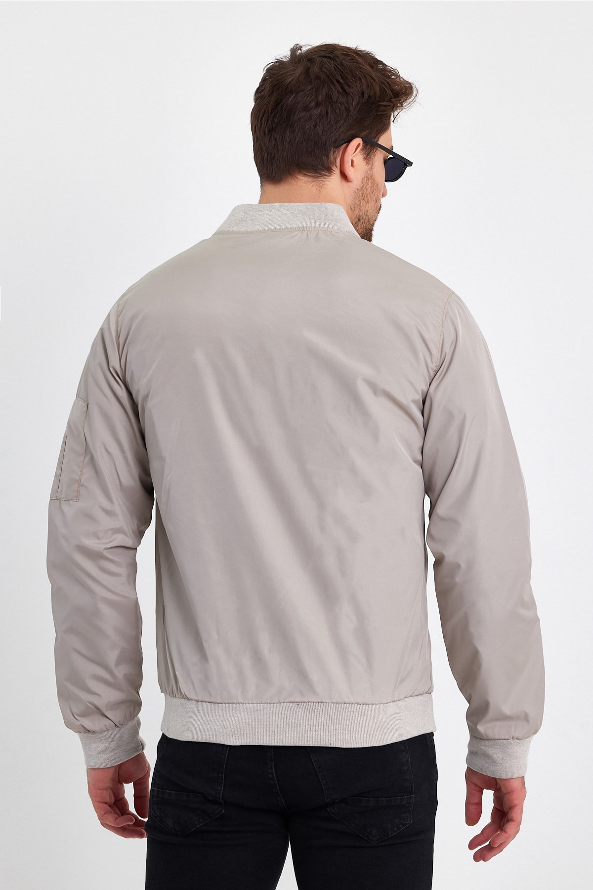 Bossago  Erkek Bej Mevsimlik Ceket - Görsel 7
