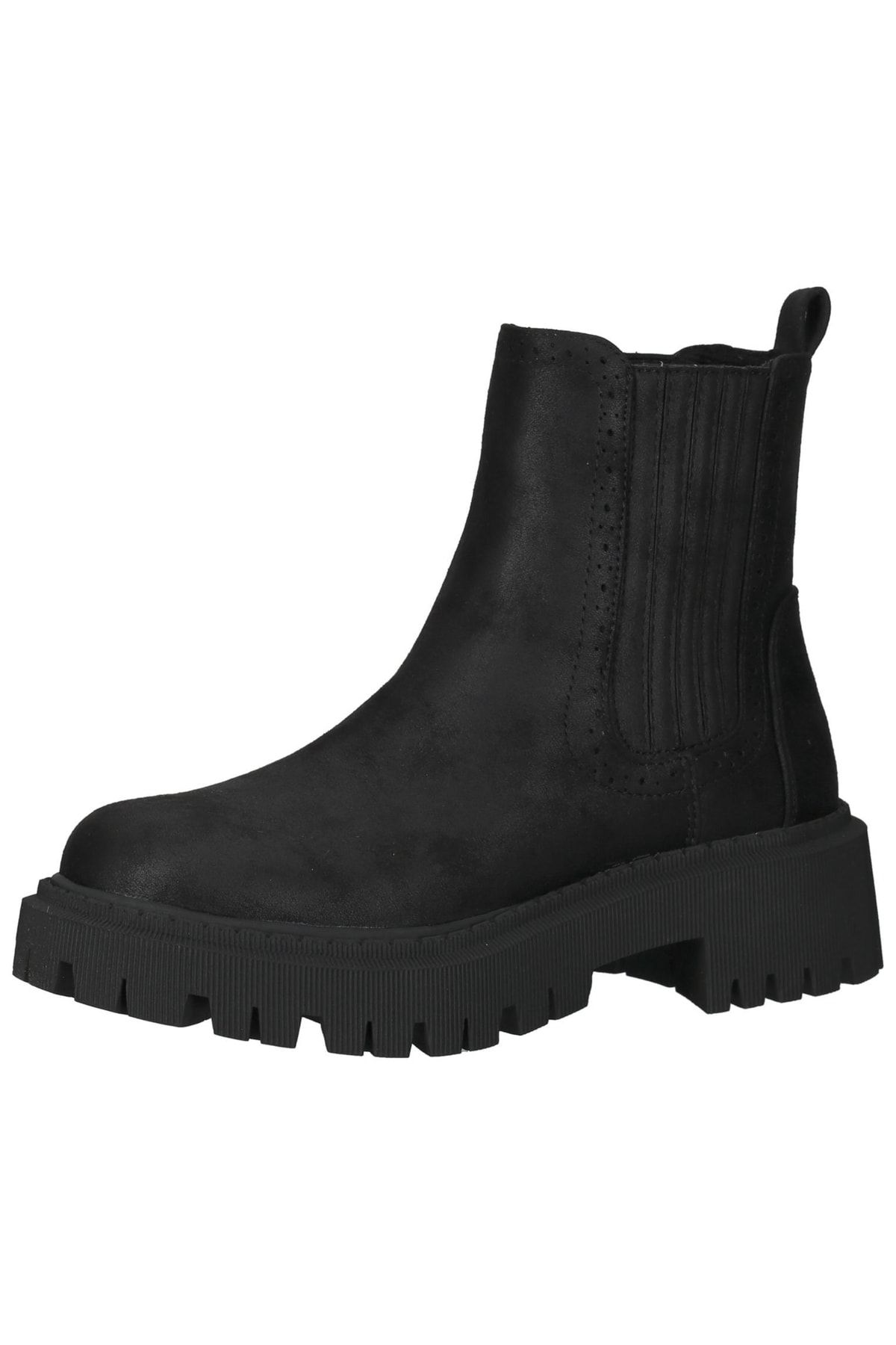 BULLBOXER Stiefelette Schwarz Blockabsatz Fast ausverkauft