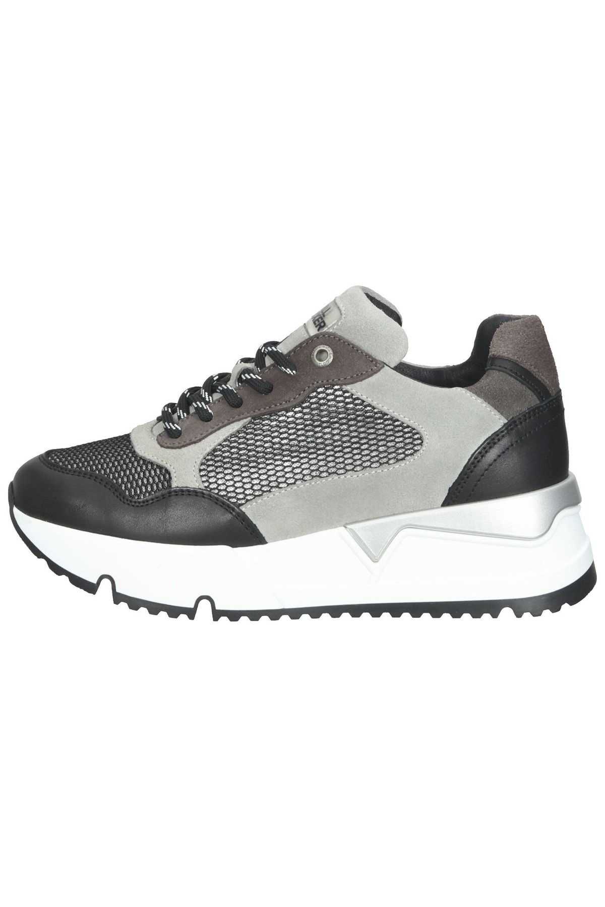 BULLBOXER Sneaker Grau Flacher Absatz Fast ausverkauft