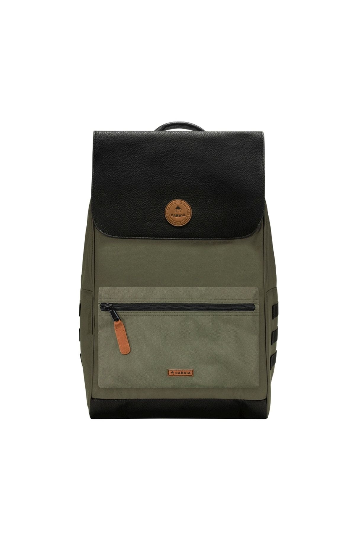 Cabaia Rucksack Grün Unifarben Fast ausverkauft