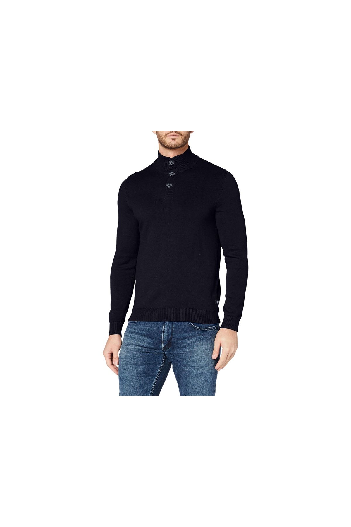 s.Oliver Pullover Schwarz Regular Fit Fast ausverkauft