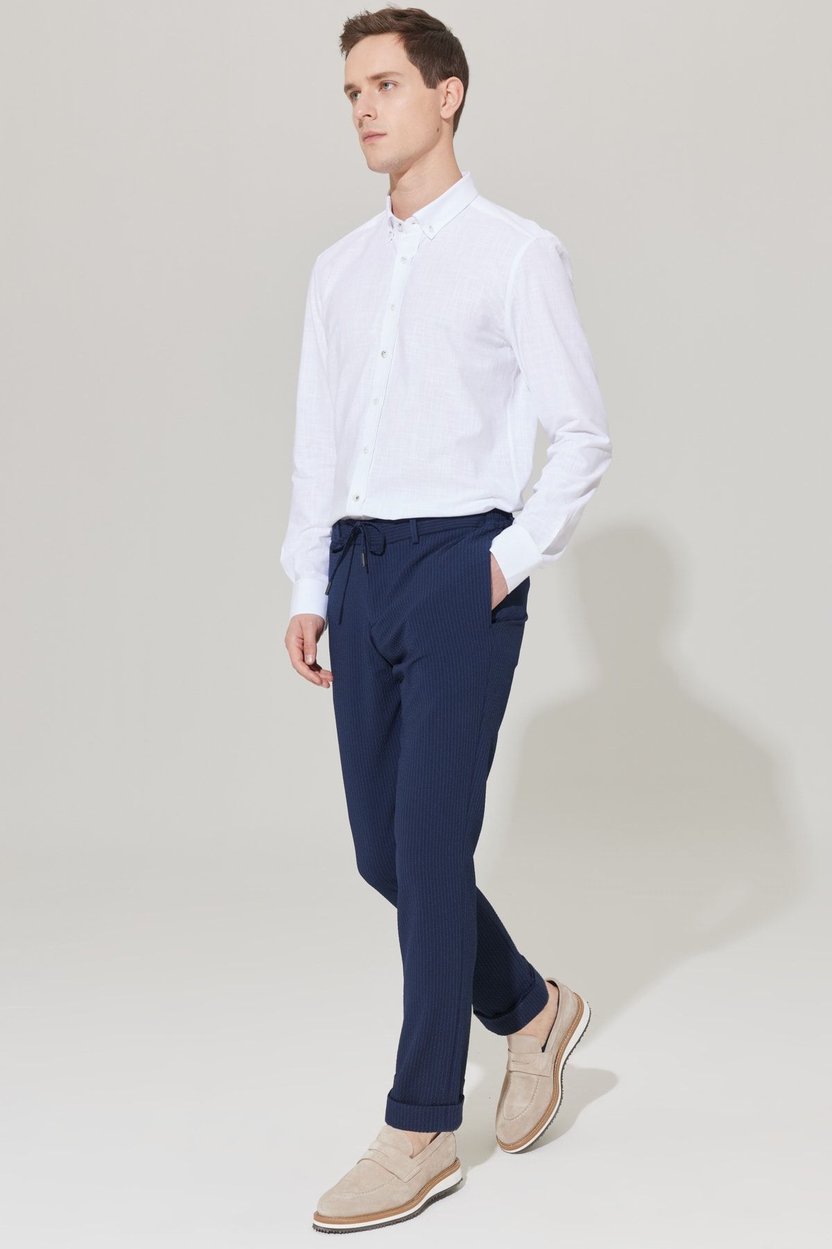 Navy blue pants mens hotsell