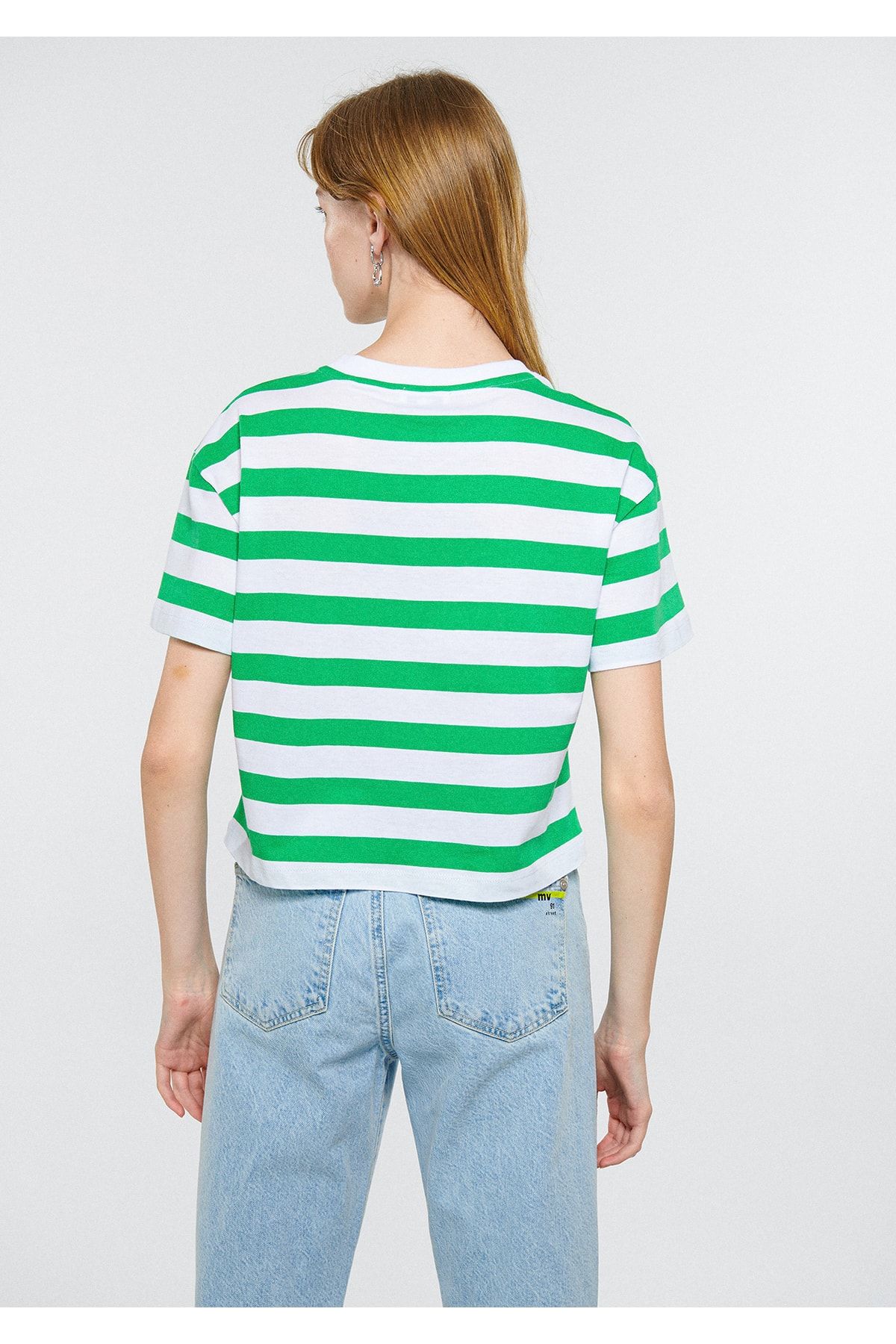 Mavi تی شرت سبز راه برش منظم / معمولی 1610199-84178