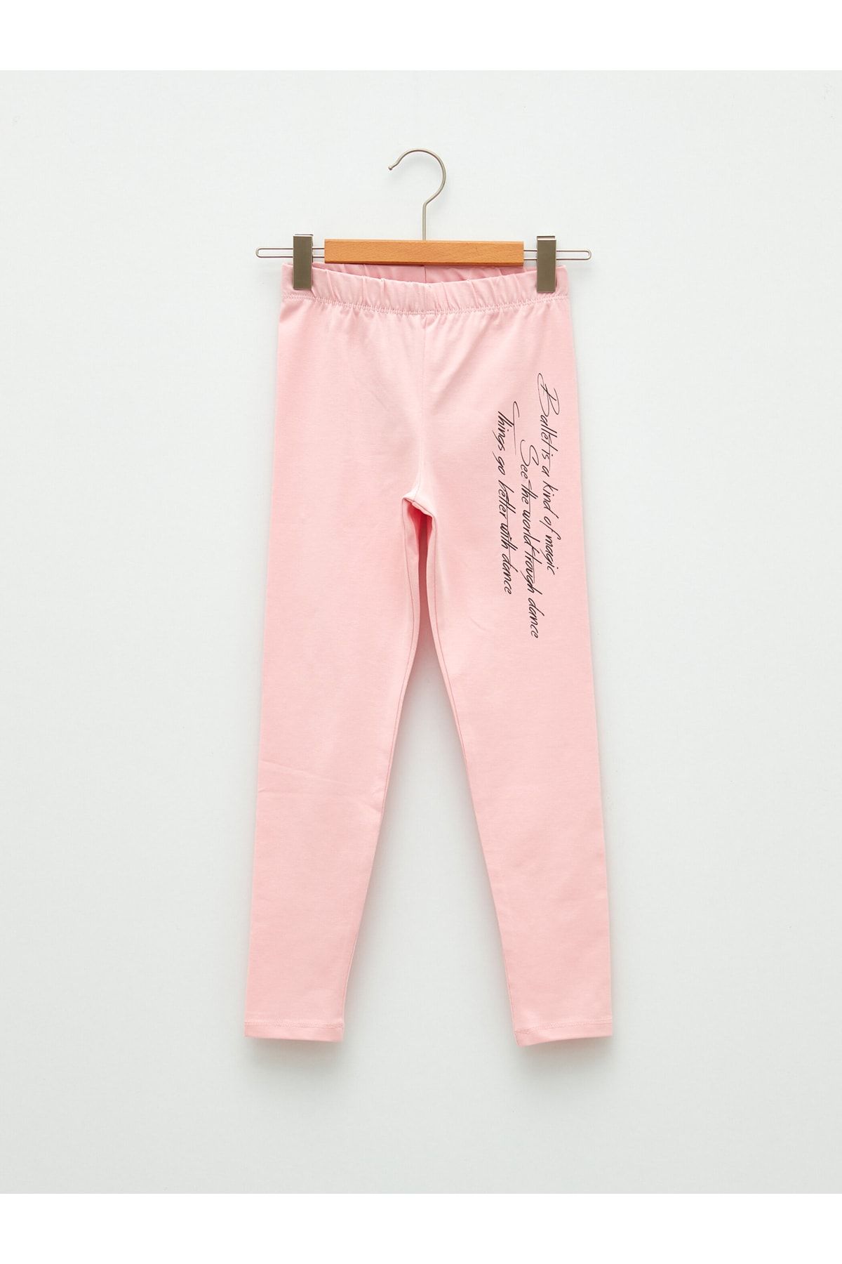 LC Waikiki Leggings Rosa Mittlerer Bund