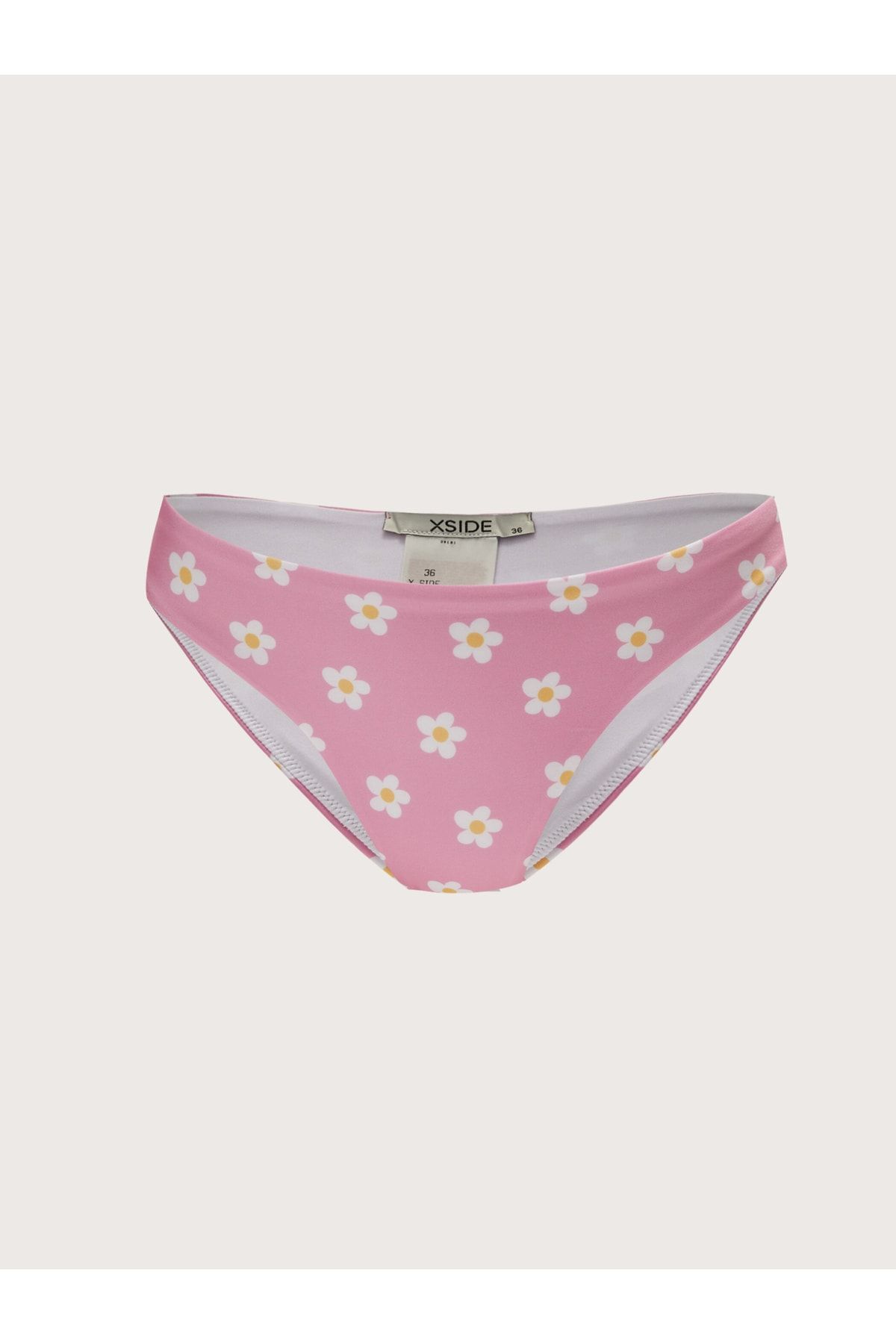 LC Waikiki Bikini-Hose Dunkelblau Geblümt Fast ausverkauft