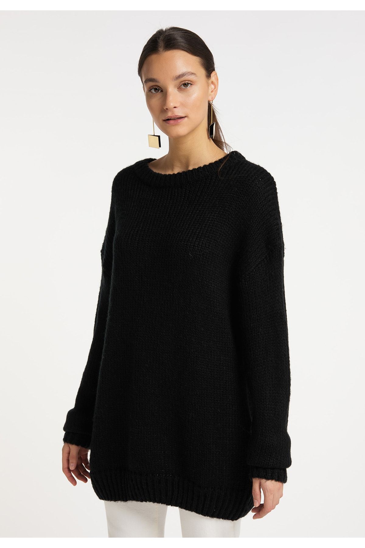 RISA Pullover Schwarz Regular Fit HE6457