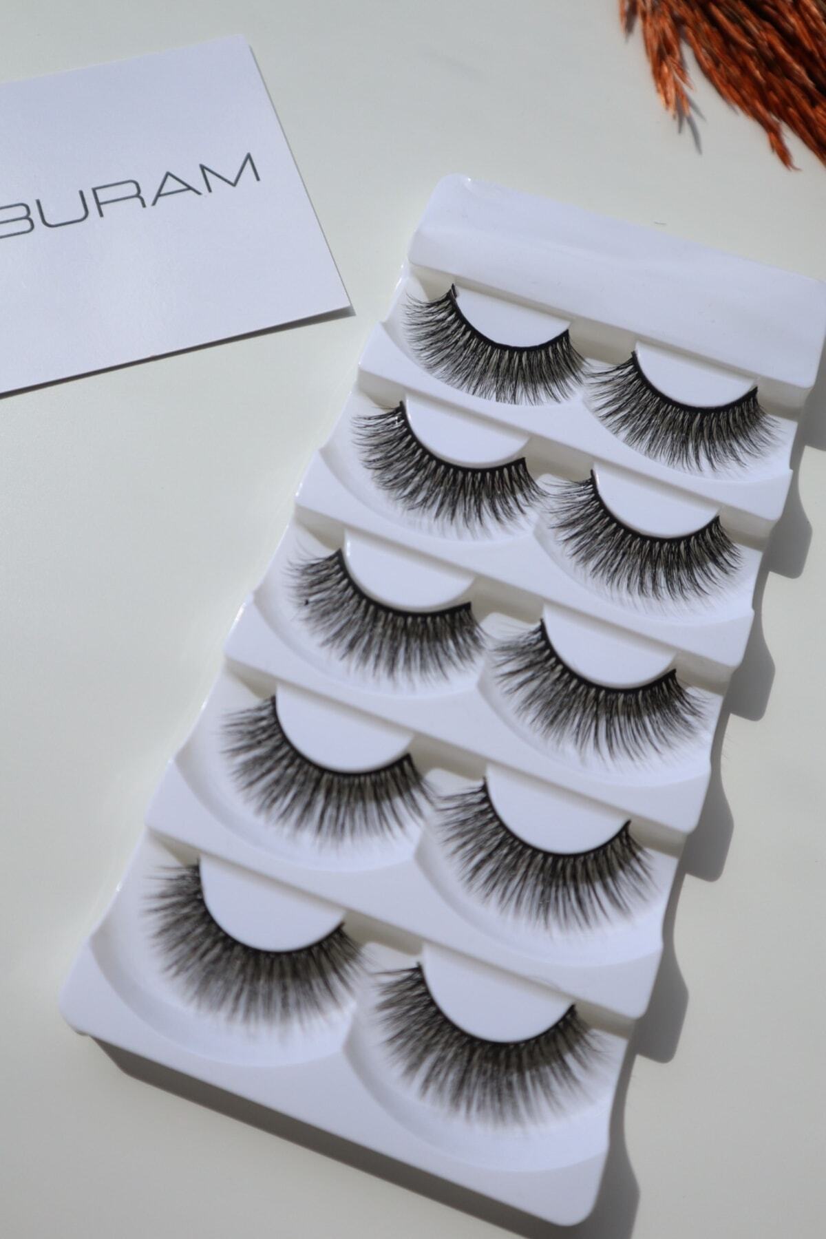 مژه مصنوعی   SEBURAM | SBRM000C1.1 اورجینال - تصویر 3