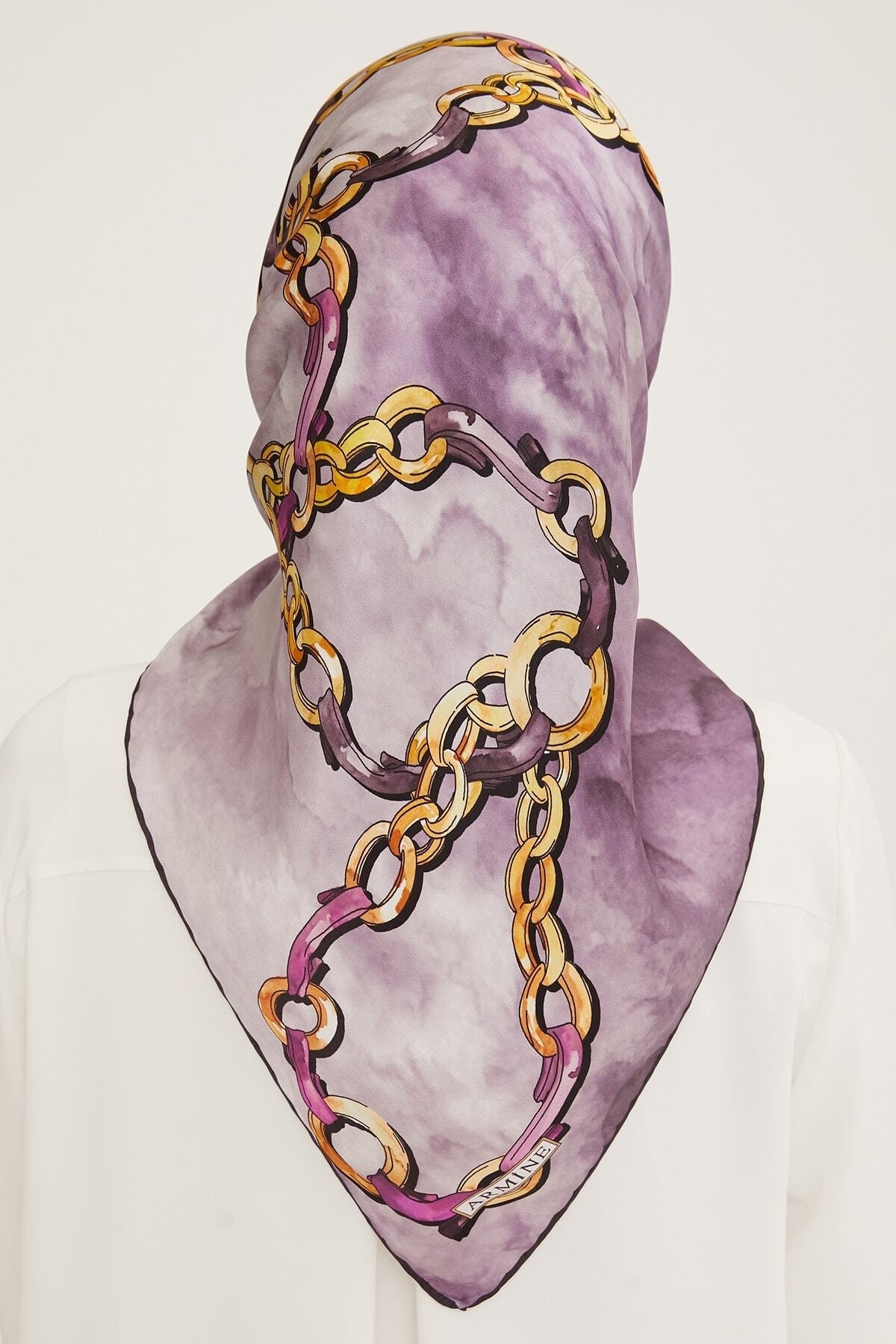 روسری زنانه آرمینه | E23YA8920D01 Armine - Image 4