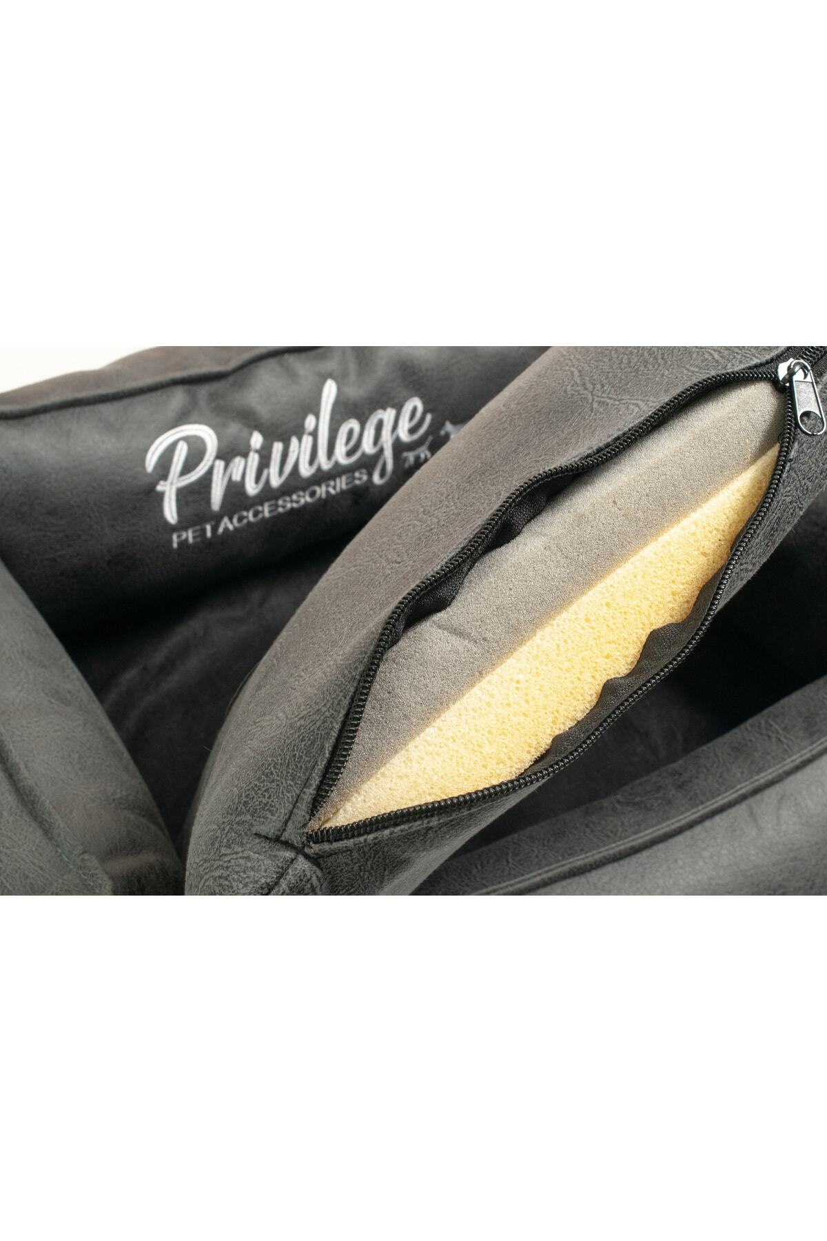 Premium Visco Kedi Yatağı Siyah Small