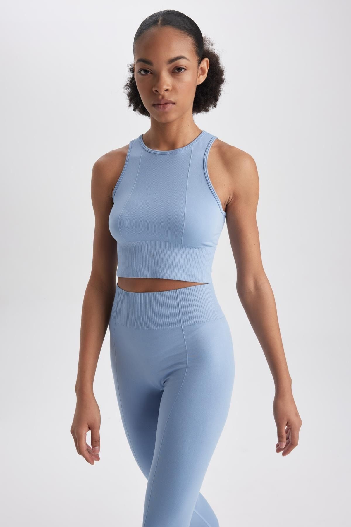 DeFacto Unterhemd Blau Regular Fit