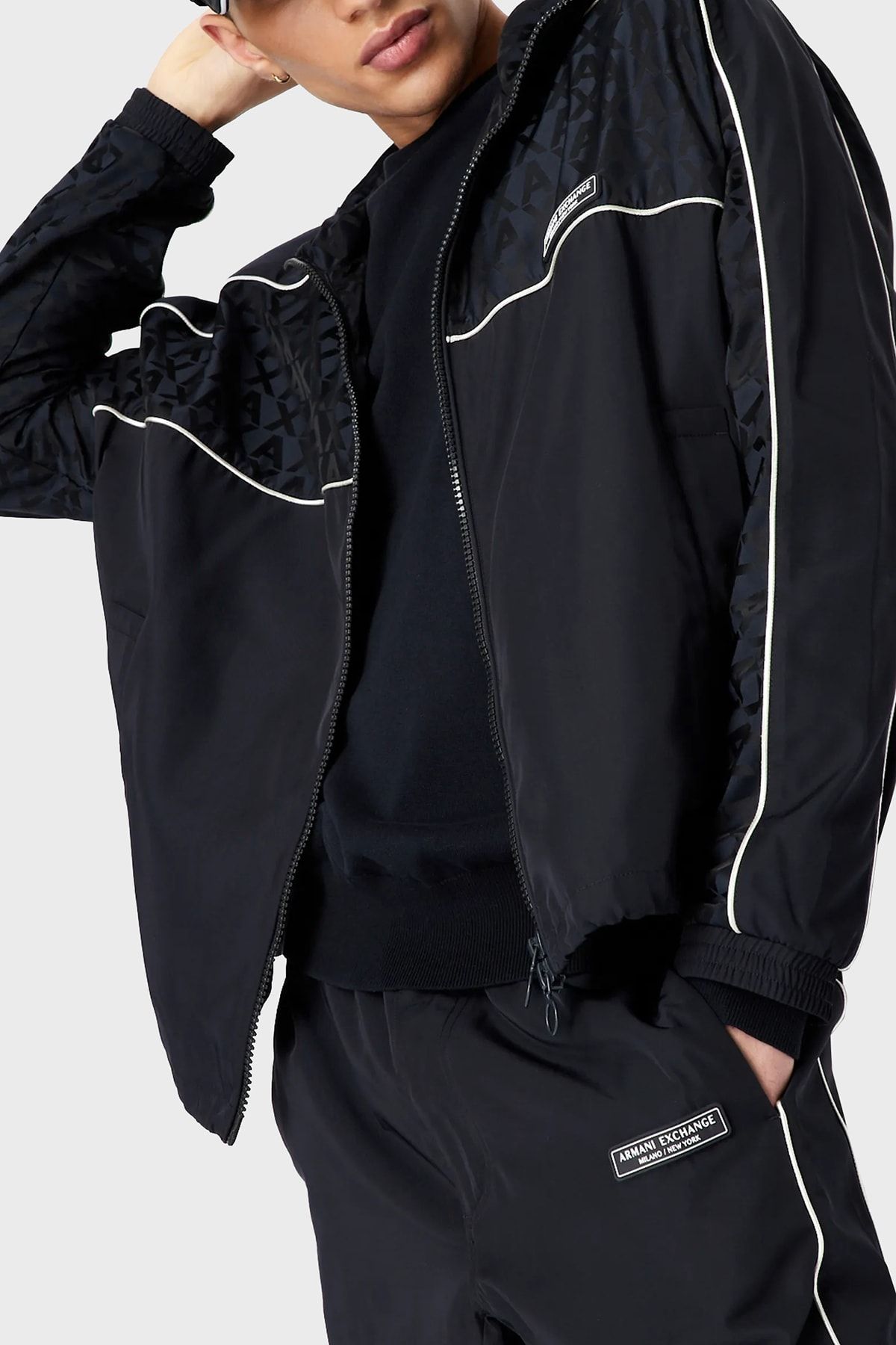 Armani exchange cheap track jacket