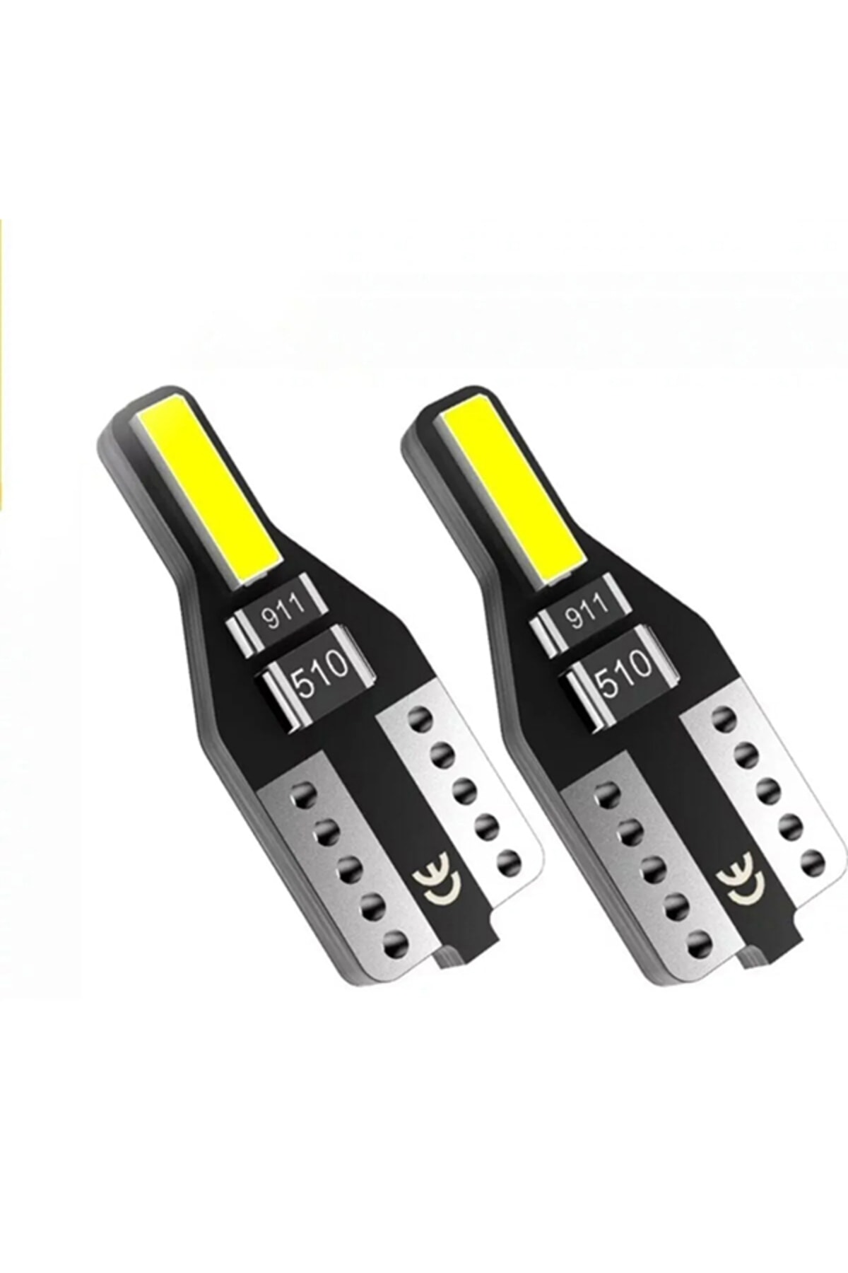 MeyZone Yeni Nesil T10 Dipsiz Led W5w Beyaz Park Tavan Plaka Ampulü 2 Adet