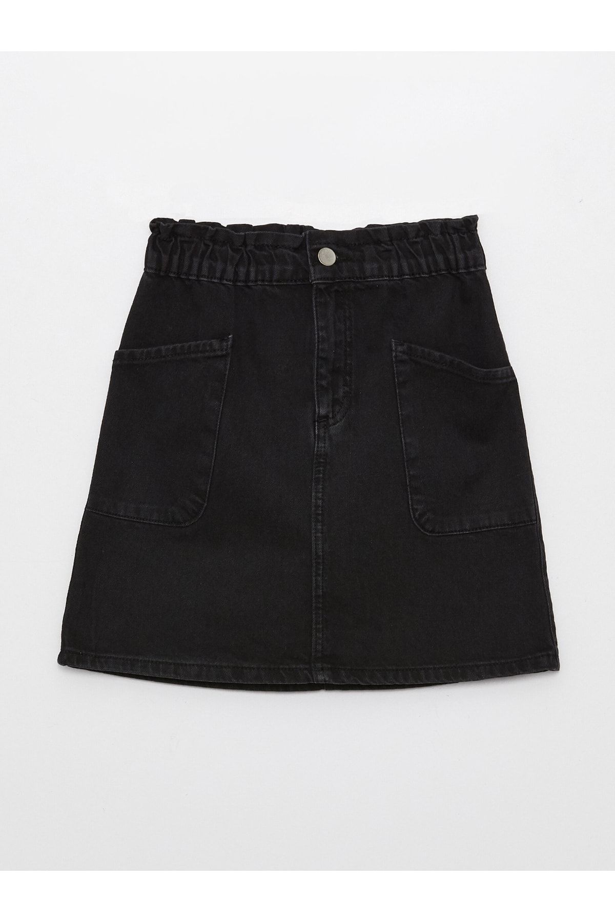 LC Waikiki-Mädchen-Jeansrock mit elastischem Bund 3