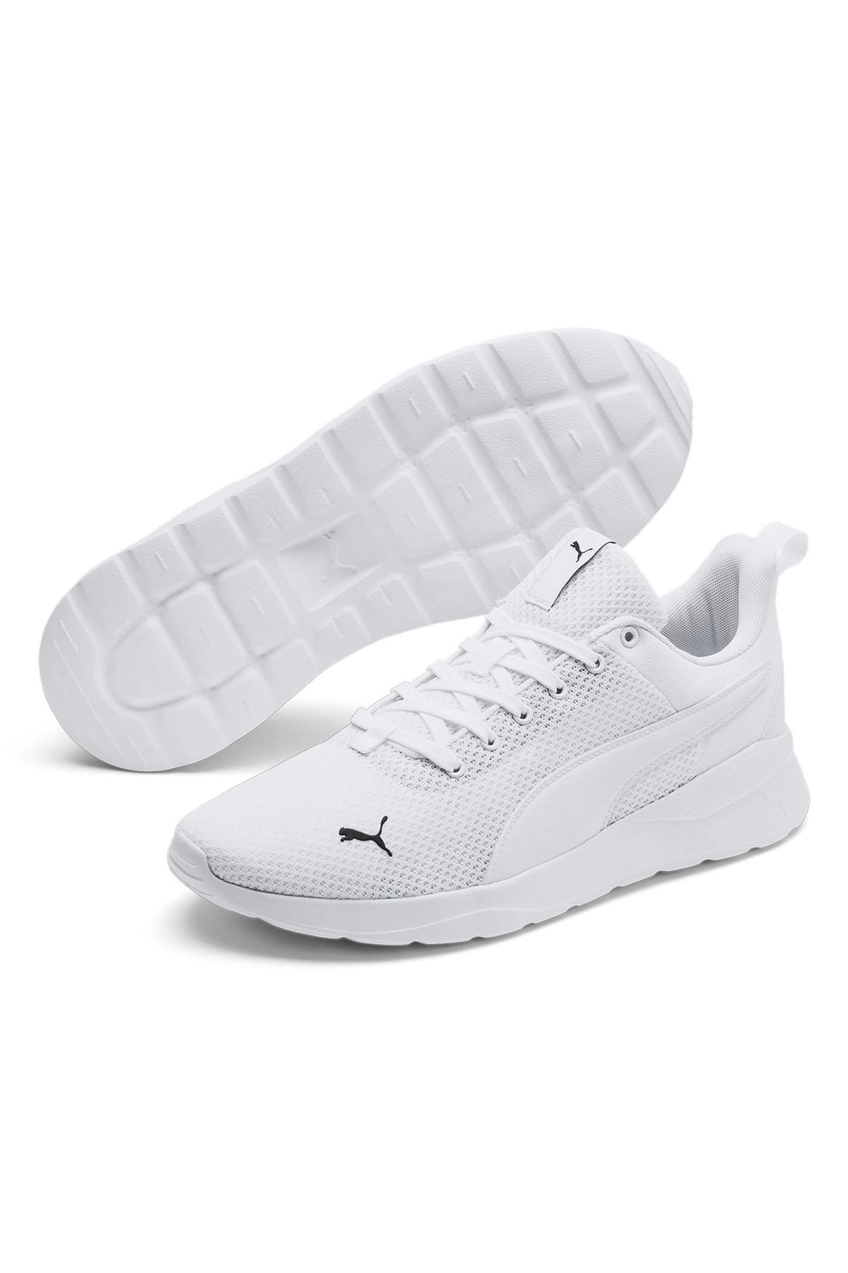 کفش Puma پوما کفش سفید مردانه Anzarun Lite 37112803 اورجینال - تصویر 1