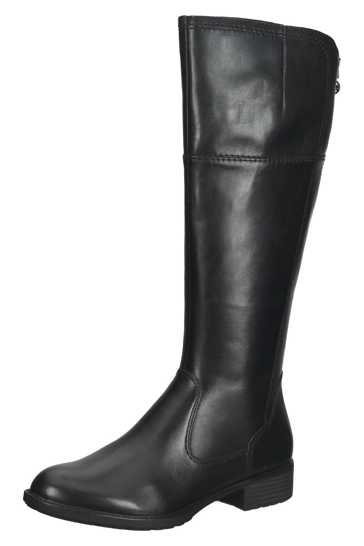 Tamaris Stiefel Schwarz Blockabsatz Fast ausverkauft