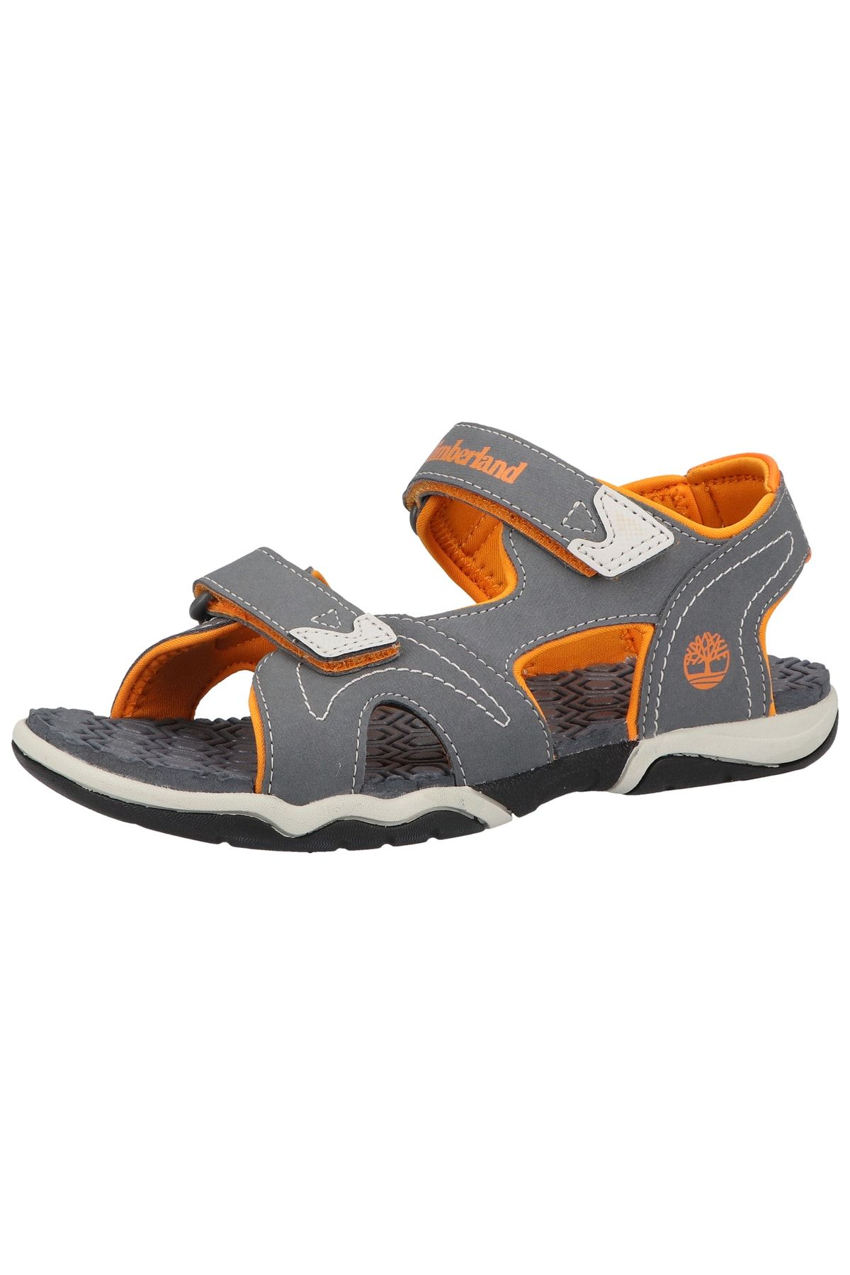 Timberland Sandalette Grau Flacher Absatz