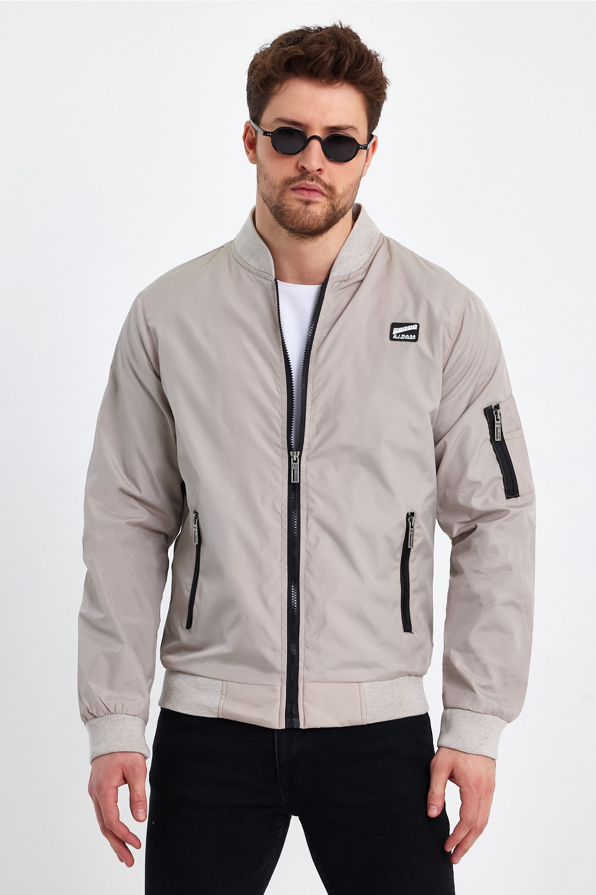 Bossago  Erkek Bej Mevsimlik Ceket - Görsel 3