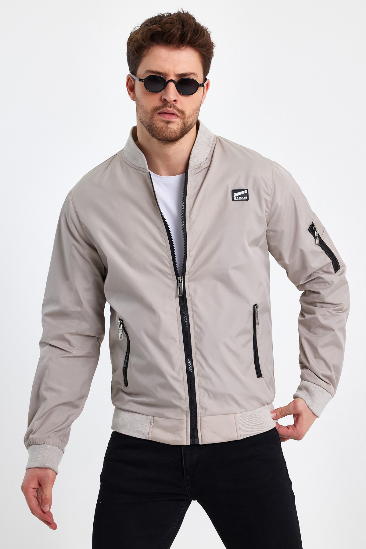 Bossago  Erkek Bej Mevsimlik Ceket - Görsel 5