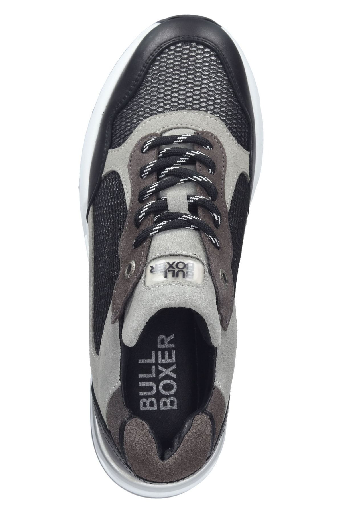 BULLBOXER Sneaker Grau Flacher Absatz Fast ausverkauft