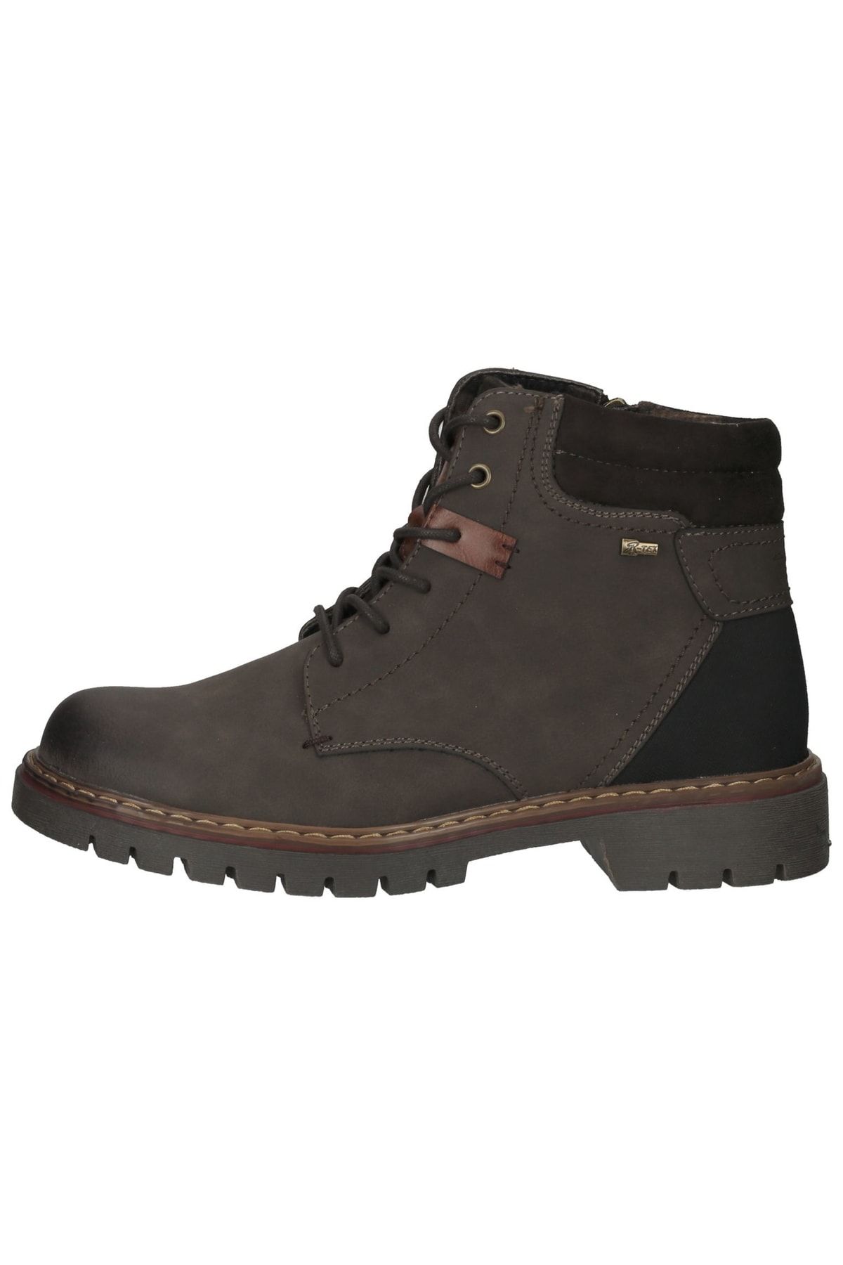 Relife Stiefelette Braun Blockabsatz Fast ausverkauft FN8499