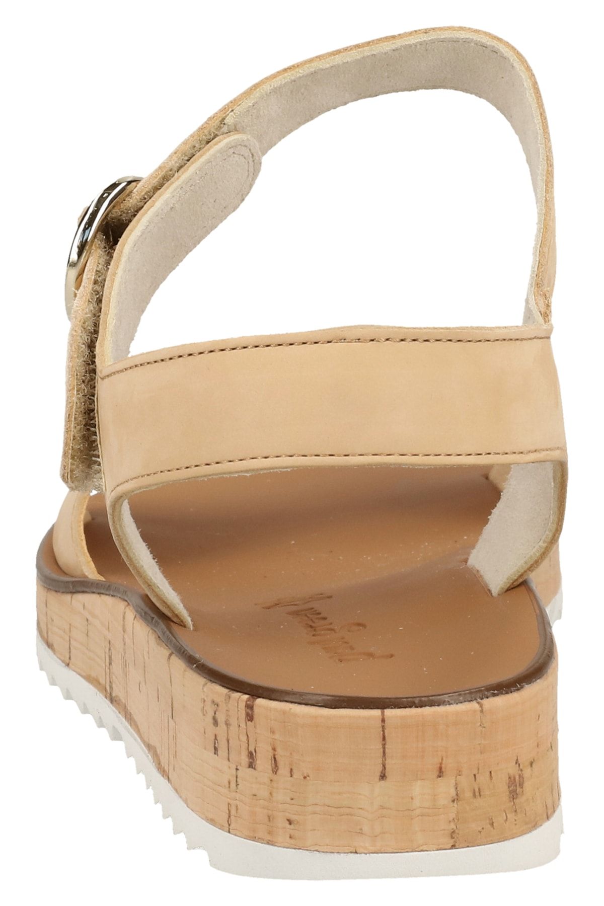 Paul Green Sandalette Beige Flacher Absatz Fast ausverkauft