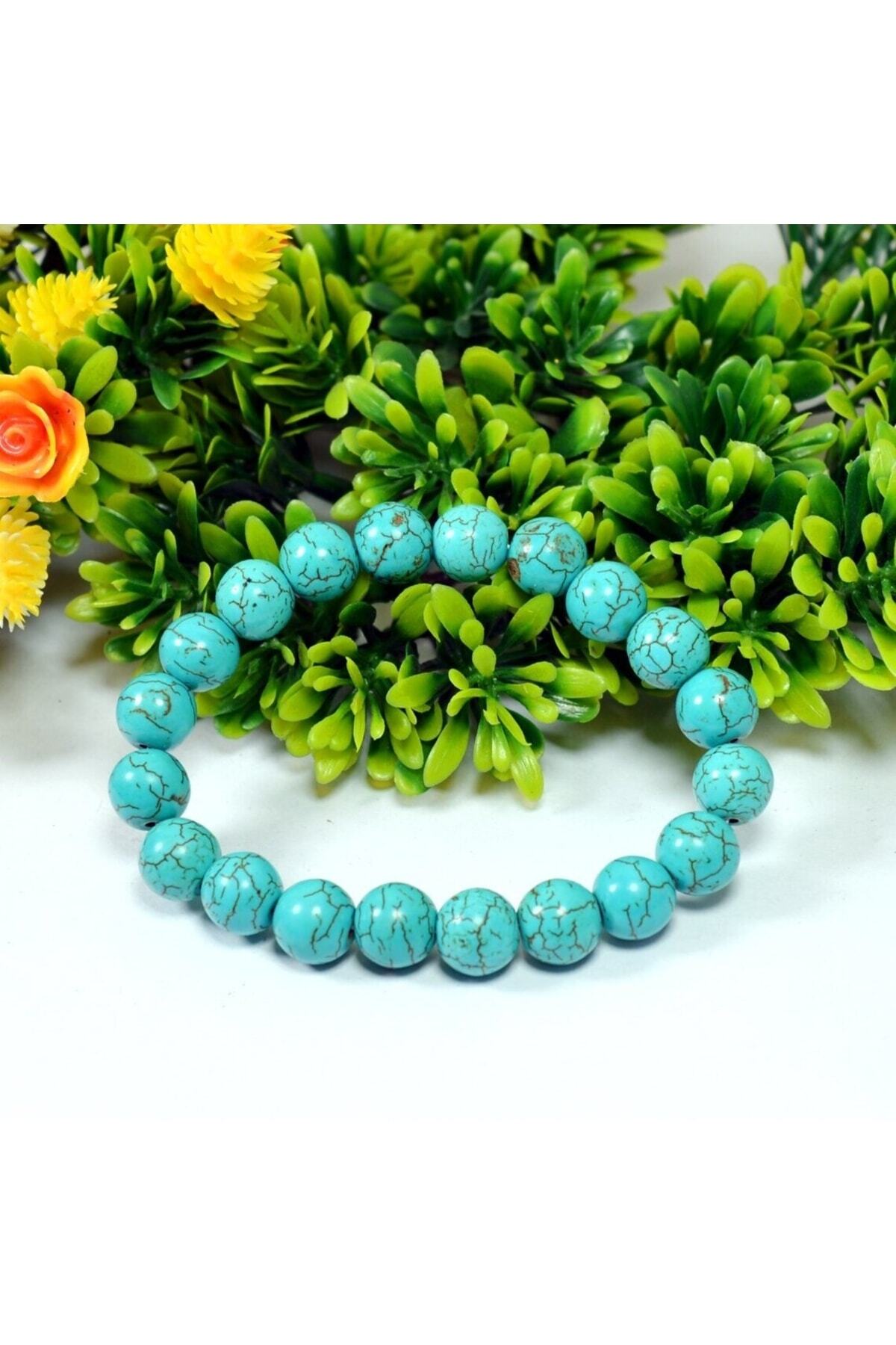 Padore Accessory Sevgi Sembolü | Firuze Taşı Doğal Taş Bileklik > Sertifikalı - Handcrafted görsel 2