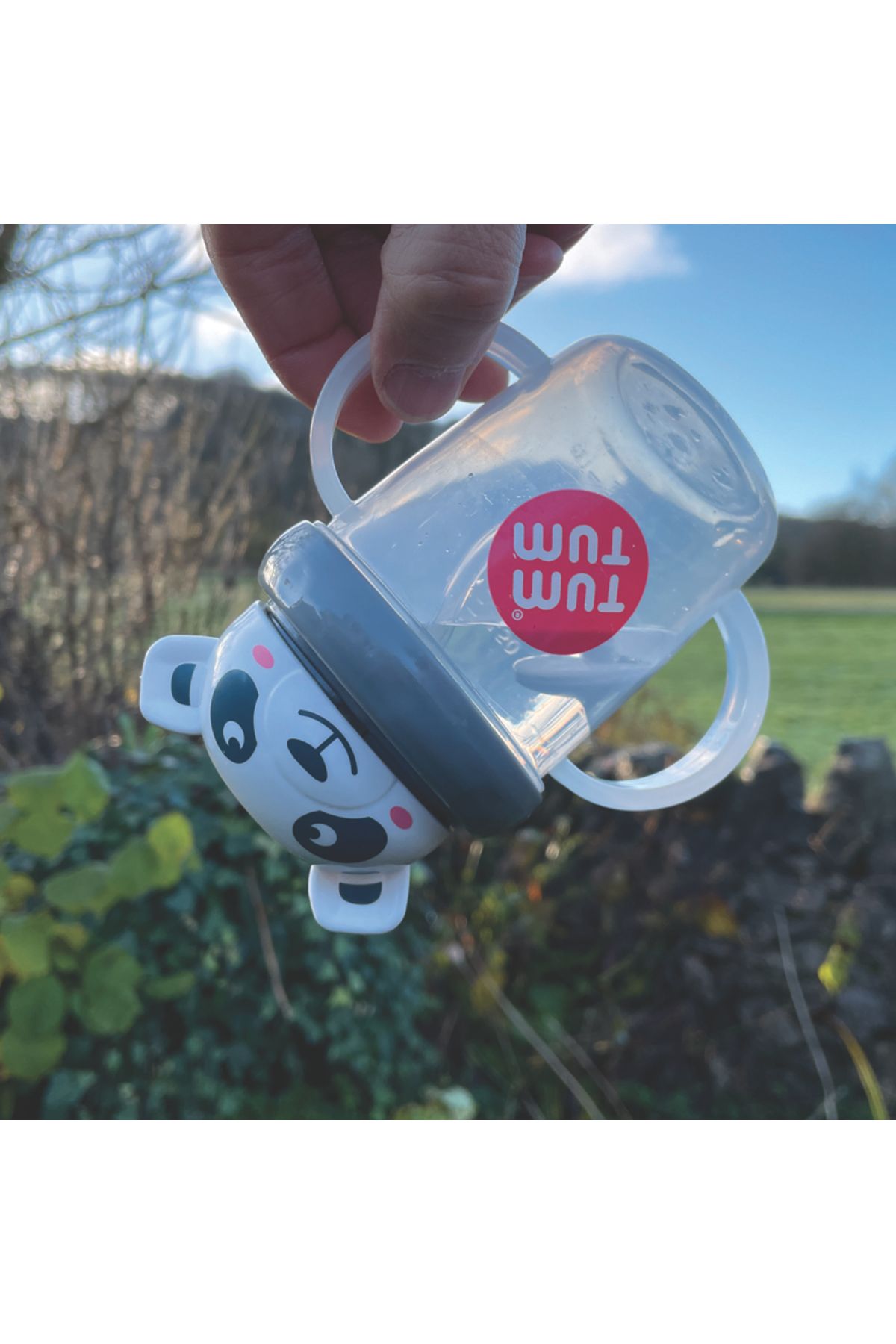 TUM TUM-Pip Panda Sippy Cup with Straw 2