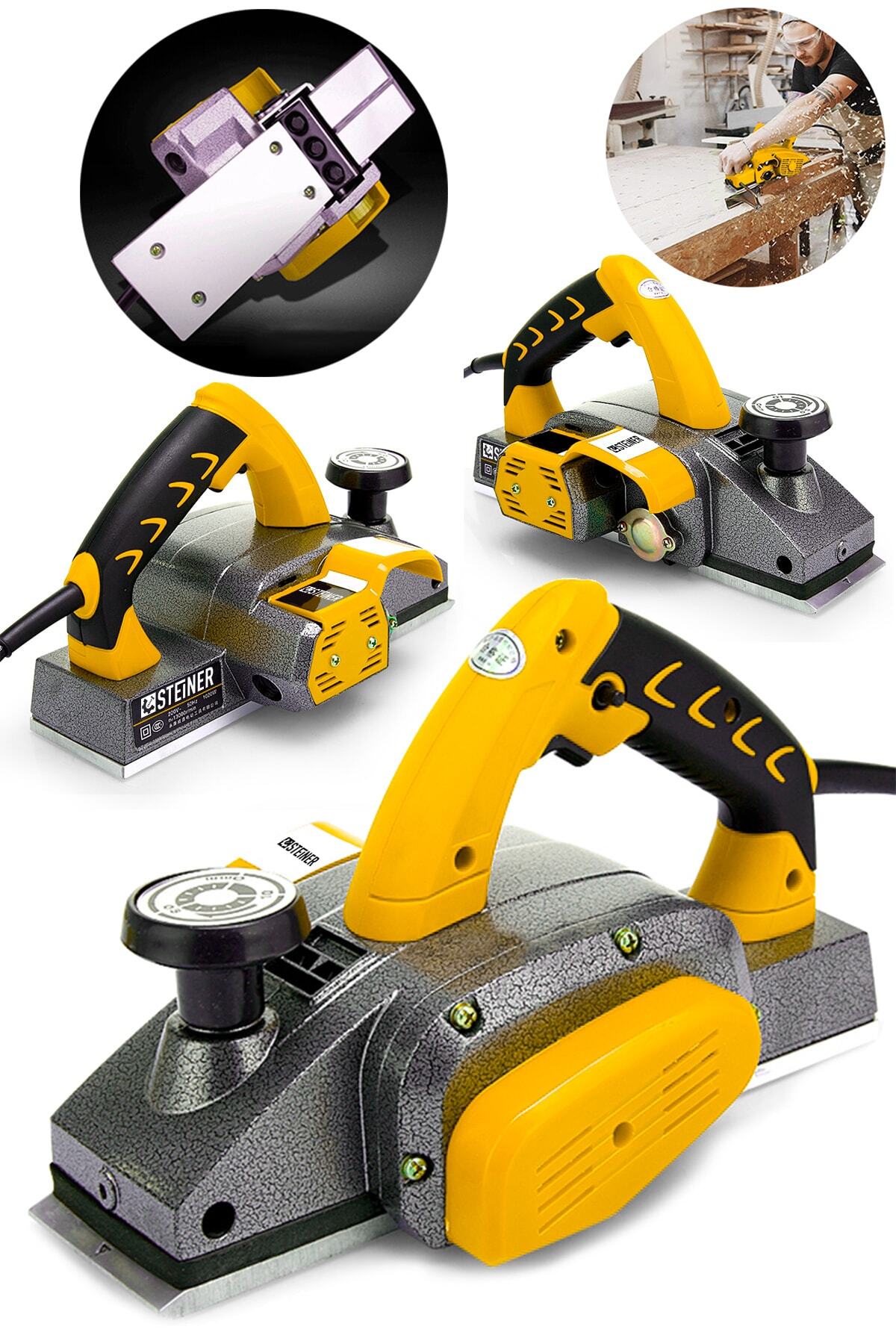 STEİNER Alman Titan 4200 Watt Motor Korumalı Bakır Sargılı Metal ...