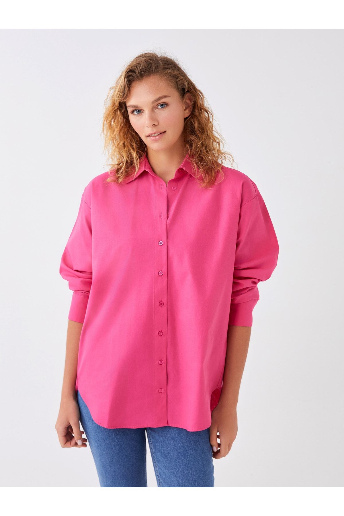 LC Waikiki Hemd Rosa Regular Fit Fast ausverkauft