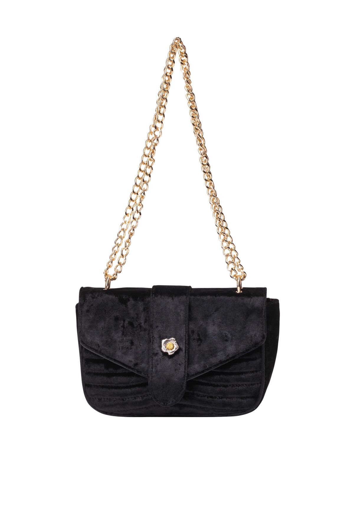 myMo Clutch Schwarz Unifarben