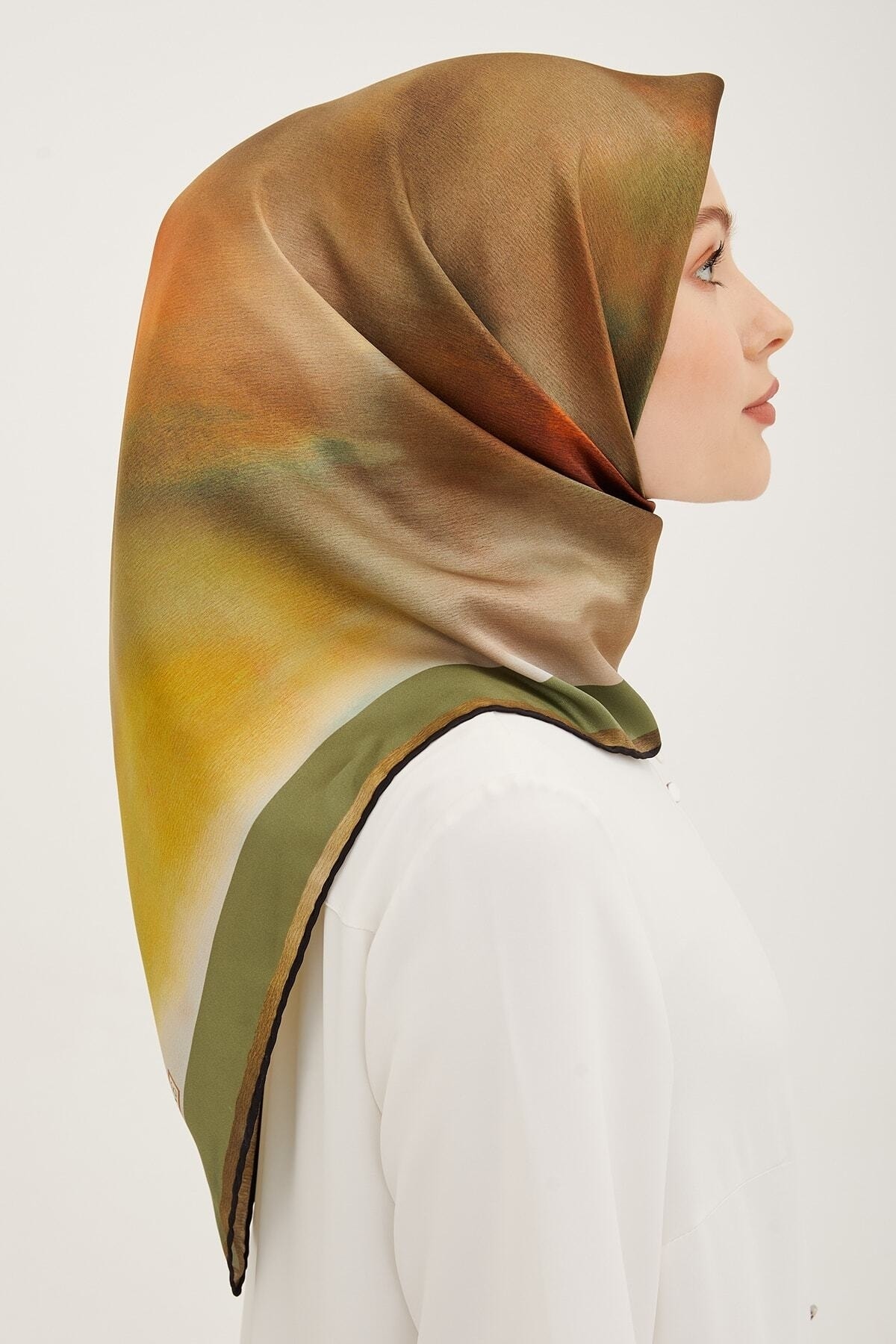 روسری زنانه آرمینه | E23YA8927D01 Armine - Image 3