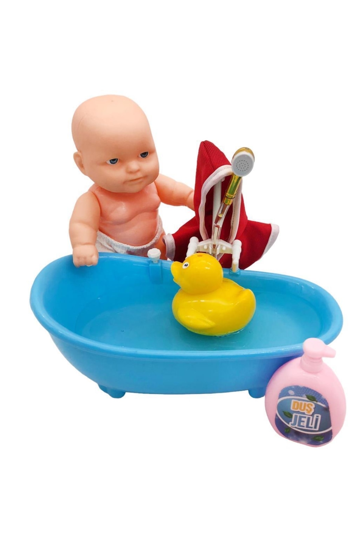 Limon Oyuncak Pilli Küvetli Banyo Seti Lmn114 Mavi