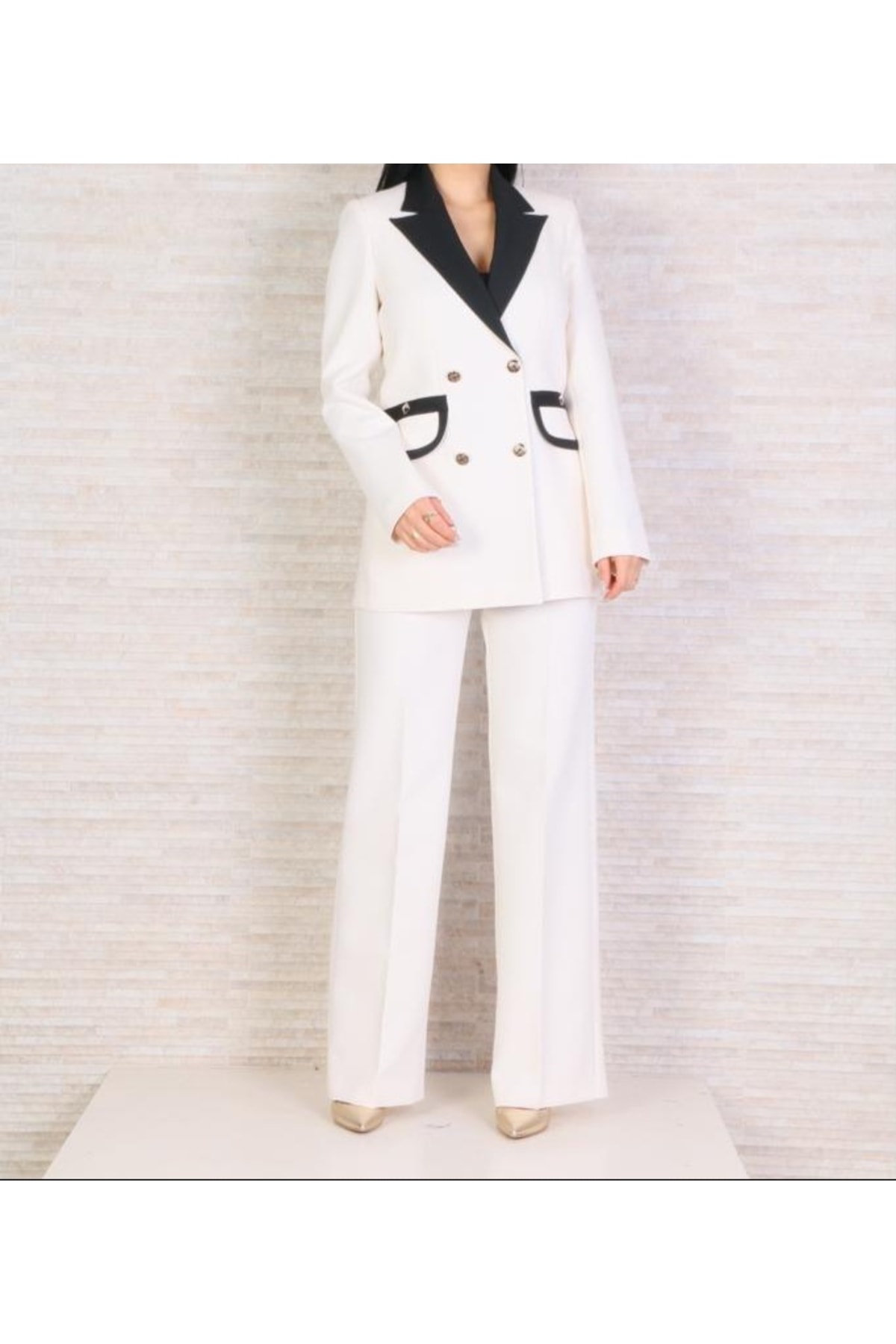 Ecru Suit
